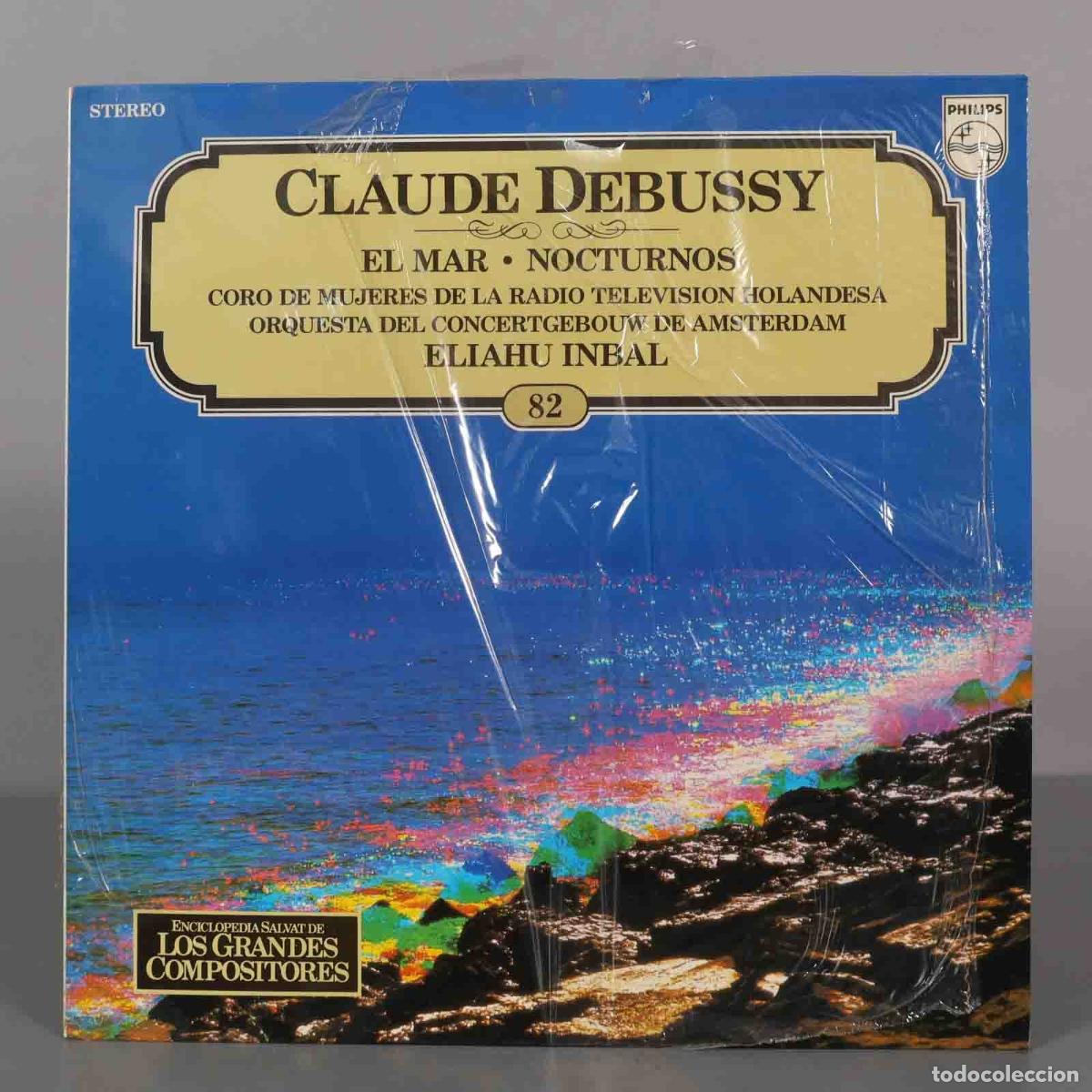 Discos de vinilo: LP. DEBUSSY EL MAR NOCTURNOS INABL - Foto 1