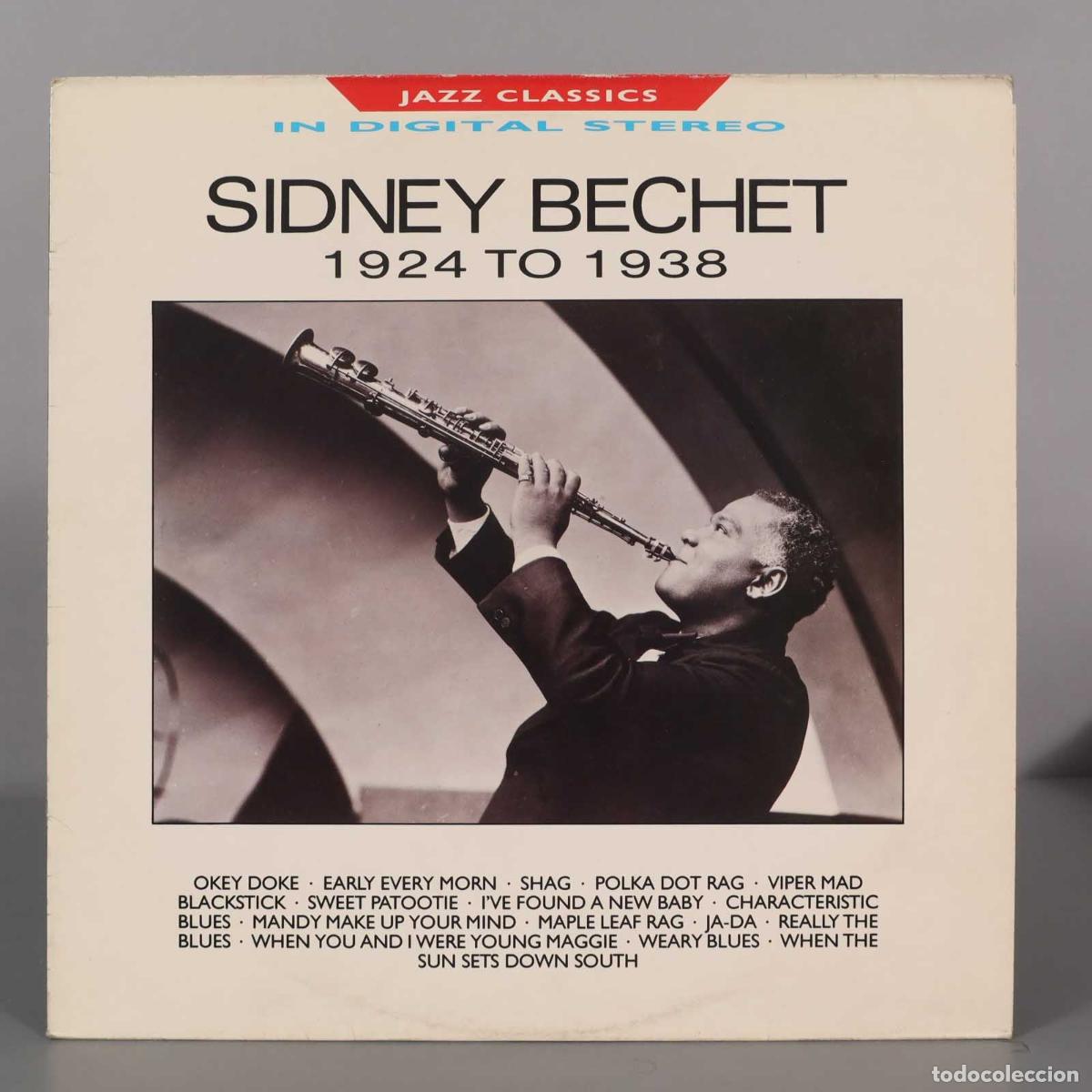 Discos de vinilo: LP. SIDNEY BECHET 1 924 TO 1938 - Foto 1