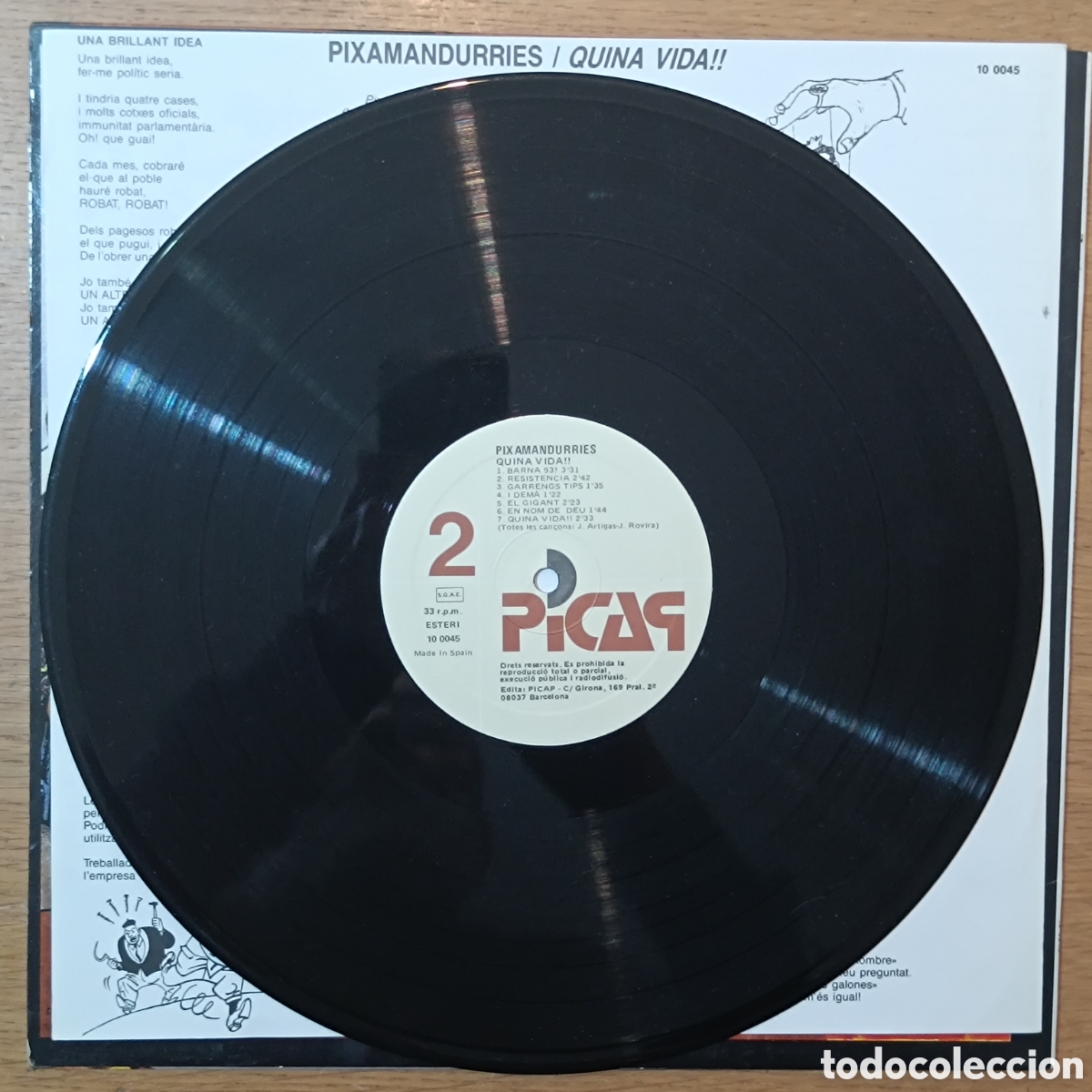 Discos de vinilo: Pixamandurries LP Quina Vida! - Foto 5