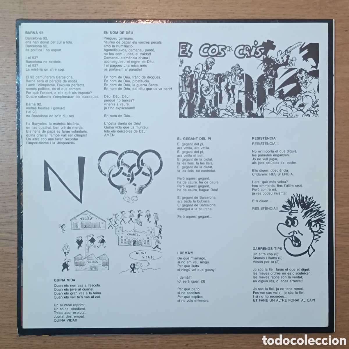 Discos de vinilo: Pixamandurries LP Quina Vida! - Foto 8