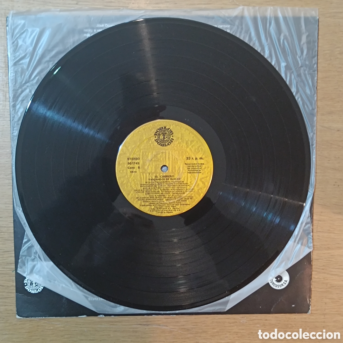 Discos de vinilo: El Cabrero LP Dale Alas - Foto 3