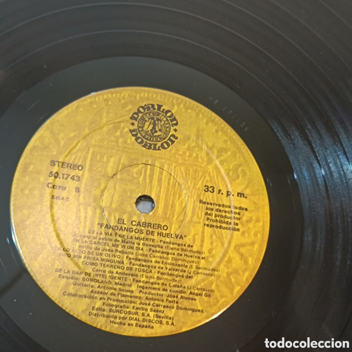 Discos de vinilo: El Cabrero LP Dale Alas - Foto 4