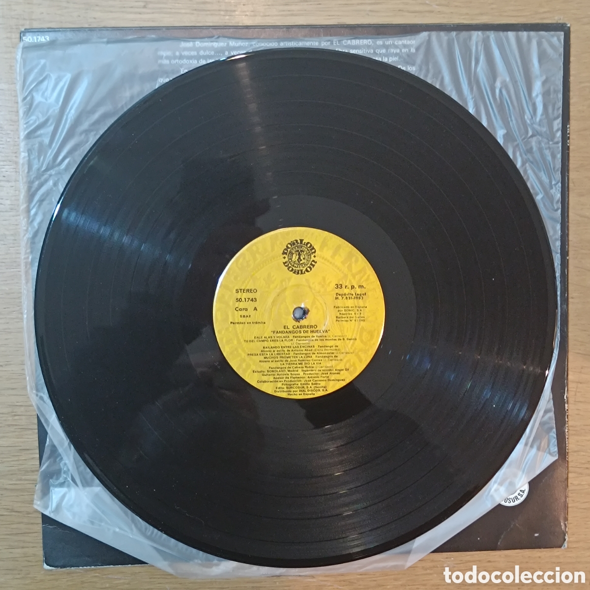 Discos de vinilo: El Cabrero LP Dale Alas - Foto 5