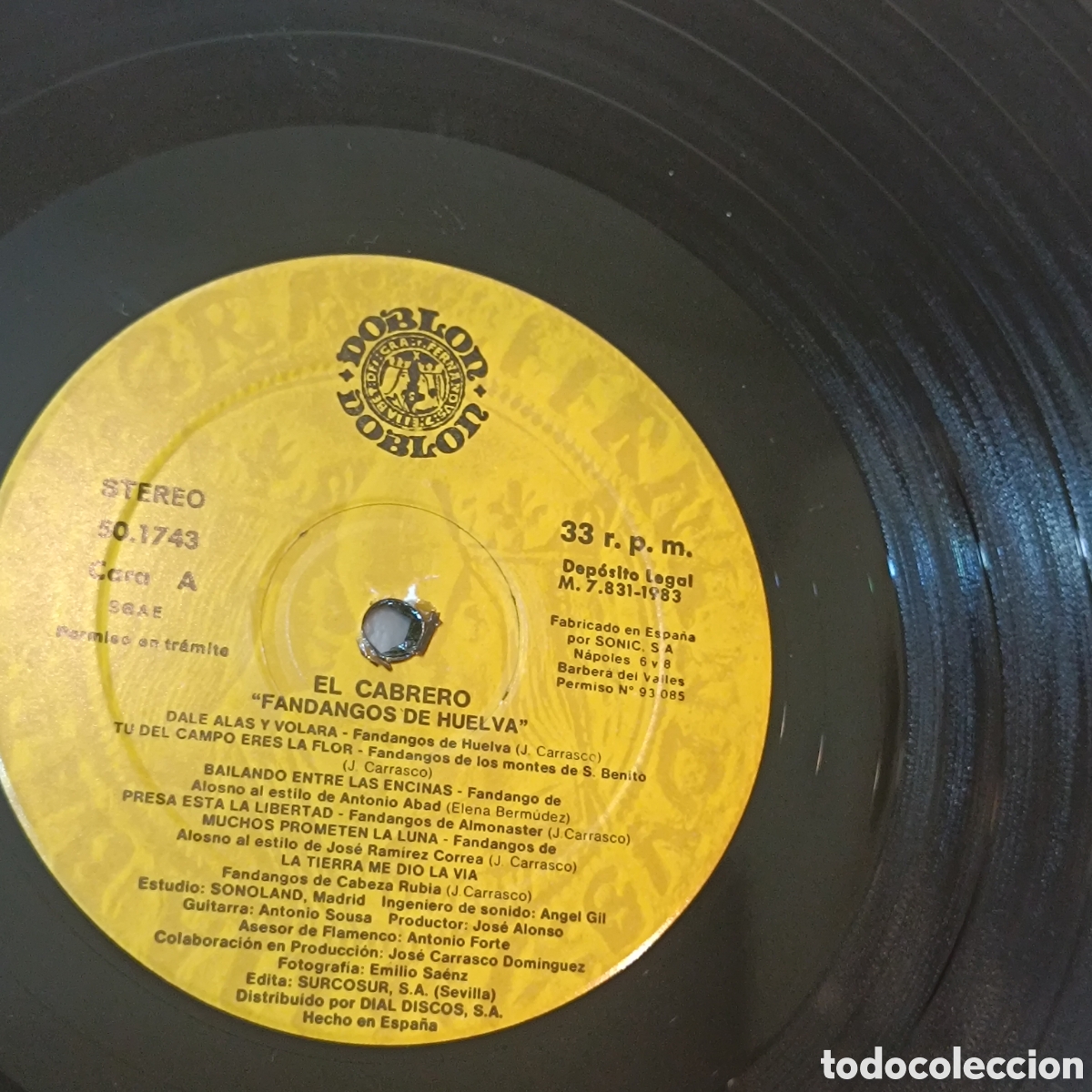 Discos de vinilo: El Cabrero LP Dale Alas - Foto 6
