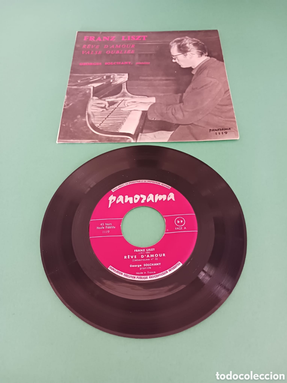 Discos de vinilo: FRANZ LISZT, single. - Foto 2