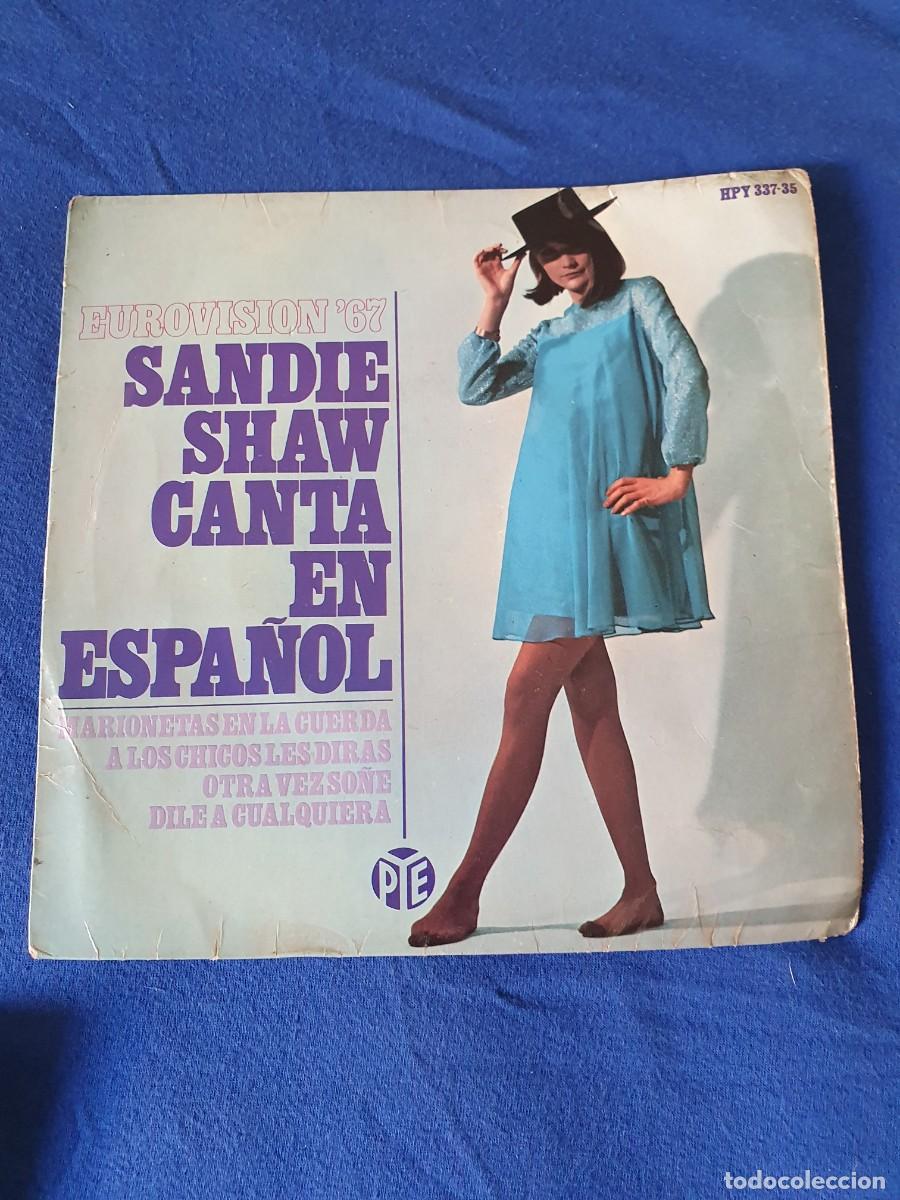 Discos de vinilo: Disco Lp Sandie canta en espa&ntilde;ol estado normal - Foto 1