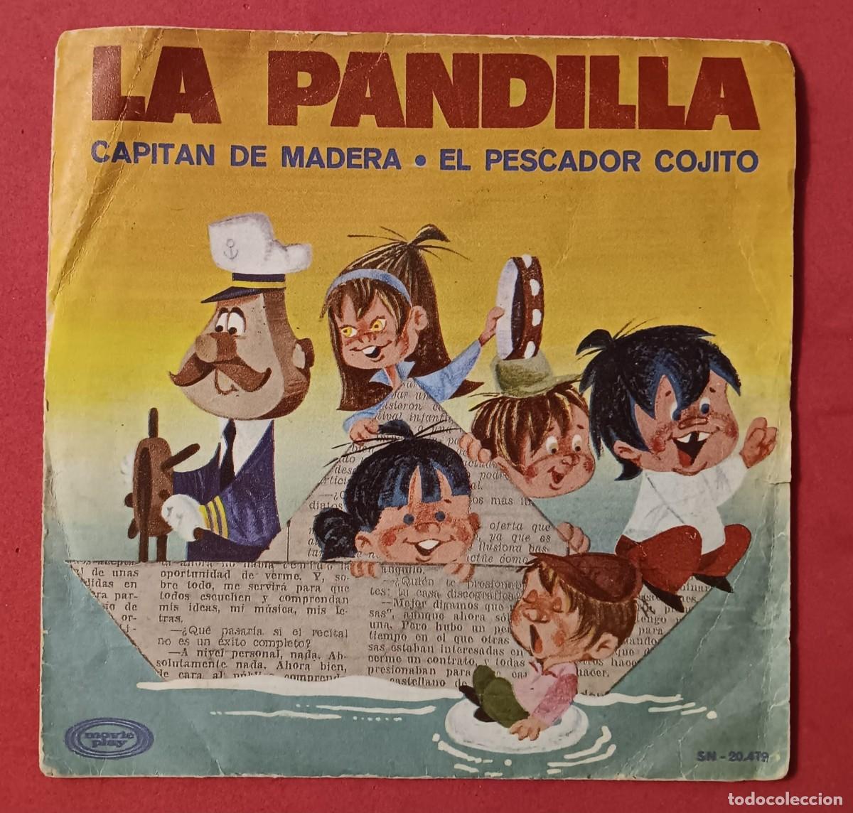 Discos de vinilo: DISCO SINGLE VINILO INFANTIL LA PANDILLA - Foto 1