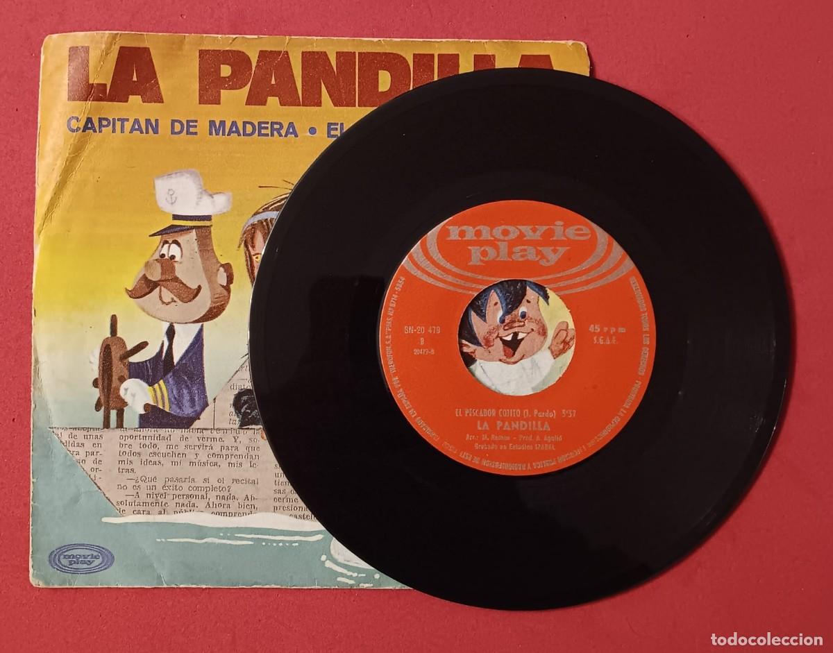 Discos de vinilo: DISCO SINGLE VINILO INFANTIL LA PANDILLA - Foto 2