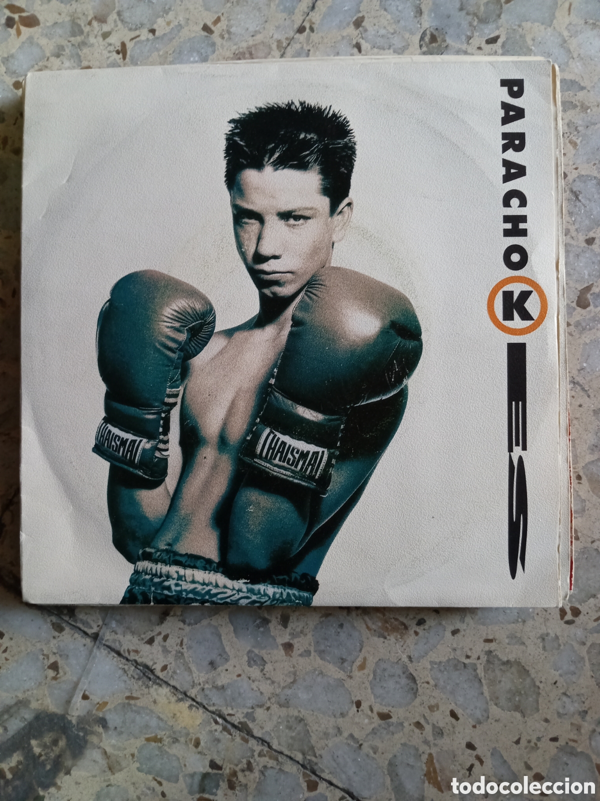 Discos de vinilo: SGL PARACHOKES ESTOY HARTO 1990 SPAIN - Foto 1