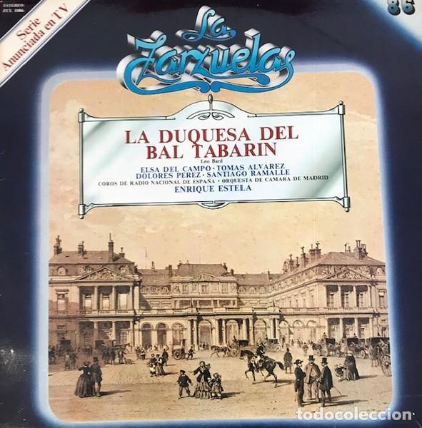 Disques de vinyle: ZZZZVINILO-ZARZUELA - LA DUQUESA DEL BAL TABARIN (86) - vinilo mirar portes