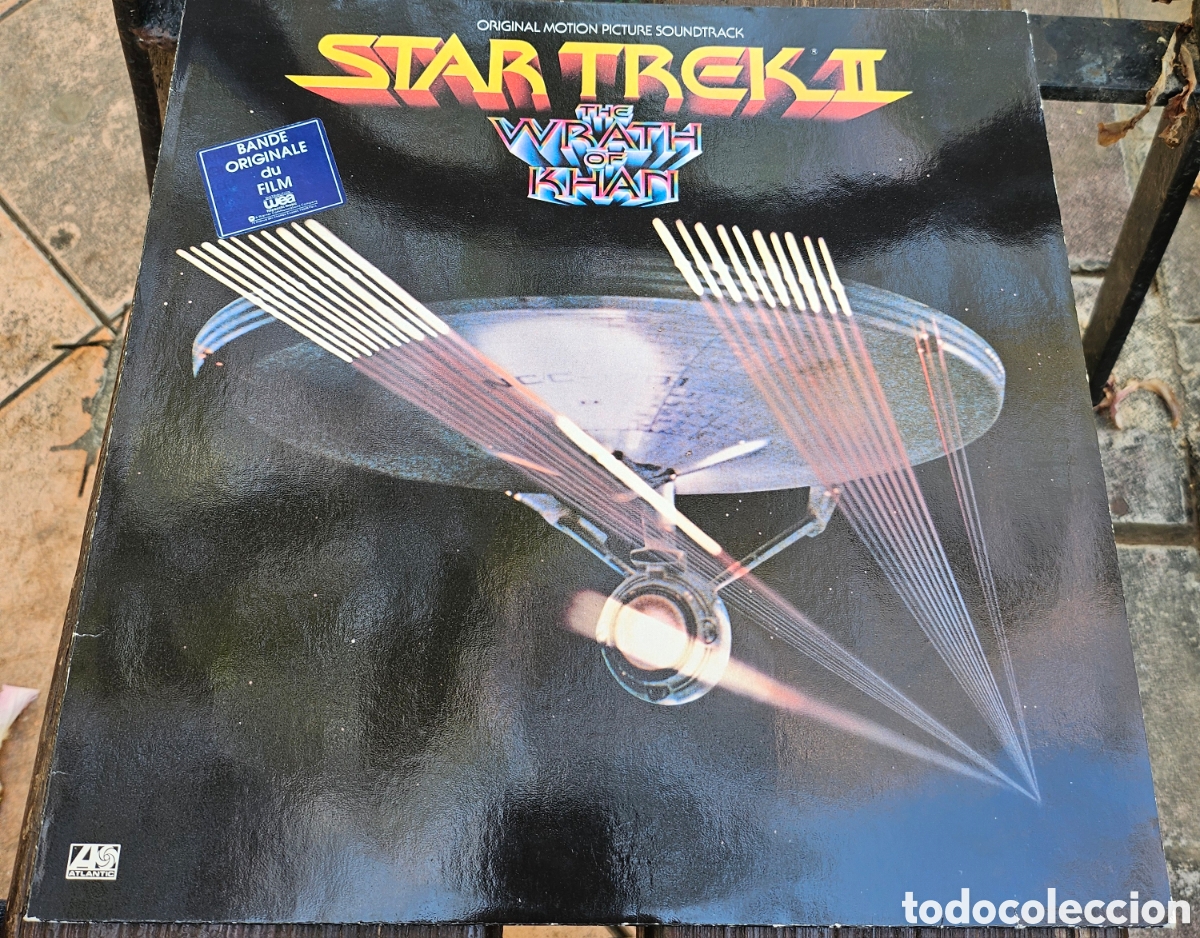 Discos de vinilo: Vinilo Star Trek II The Wrath Of Khan Original 1.971 Perfecto Estado y dif&iacute;cil de encontrar