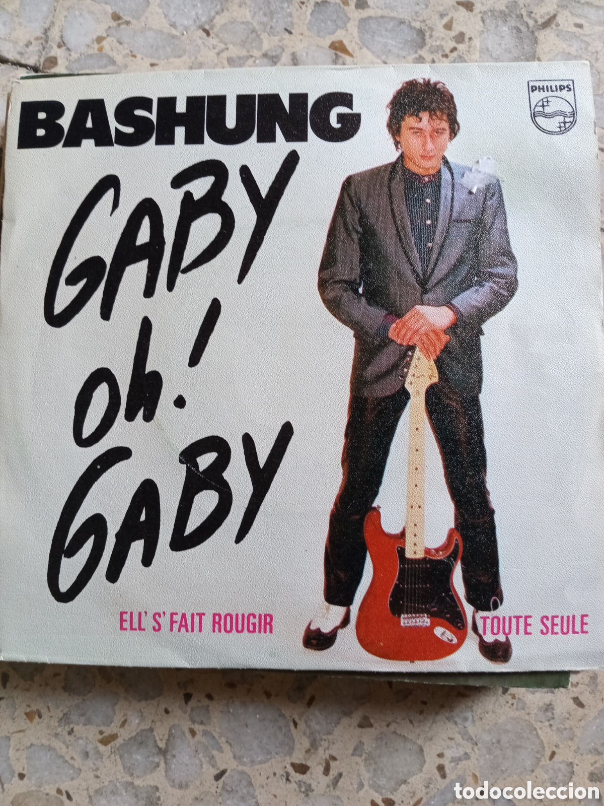 Discos de vinilo: SGL BASHUNG GABY OH GABY 1980 SPAIN - Foto 1