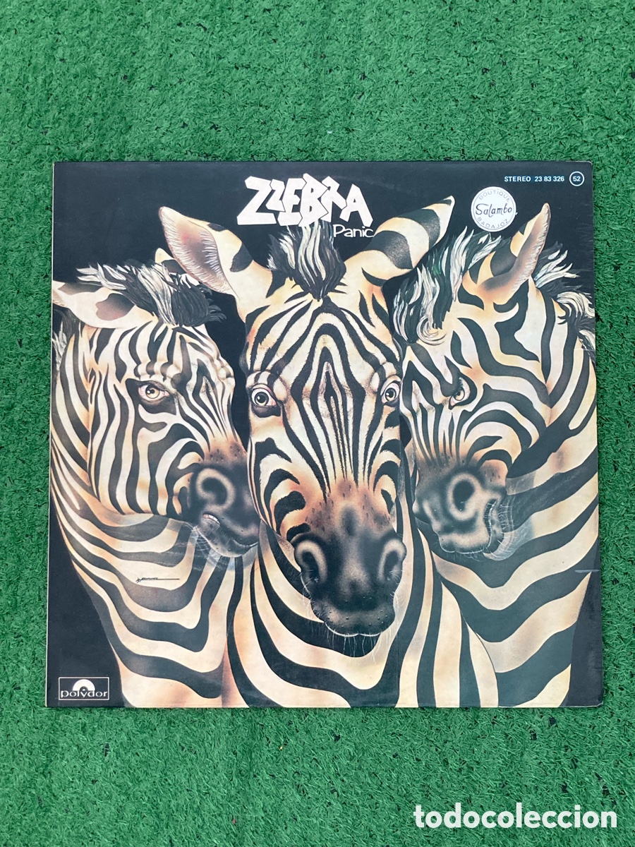 Discos de vinilo: Zzebra -Panic (Album,Lp12&rdquo;) - Foto 2