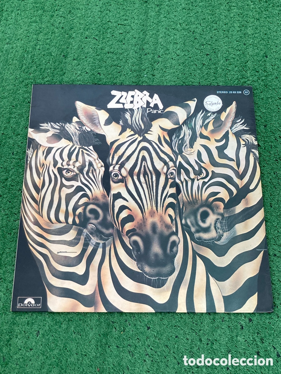 Discos de vinilo: Zzebra -Panic (Album,Lp12&rdquo;) - Foto 1