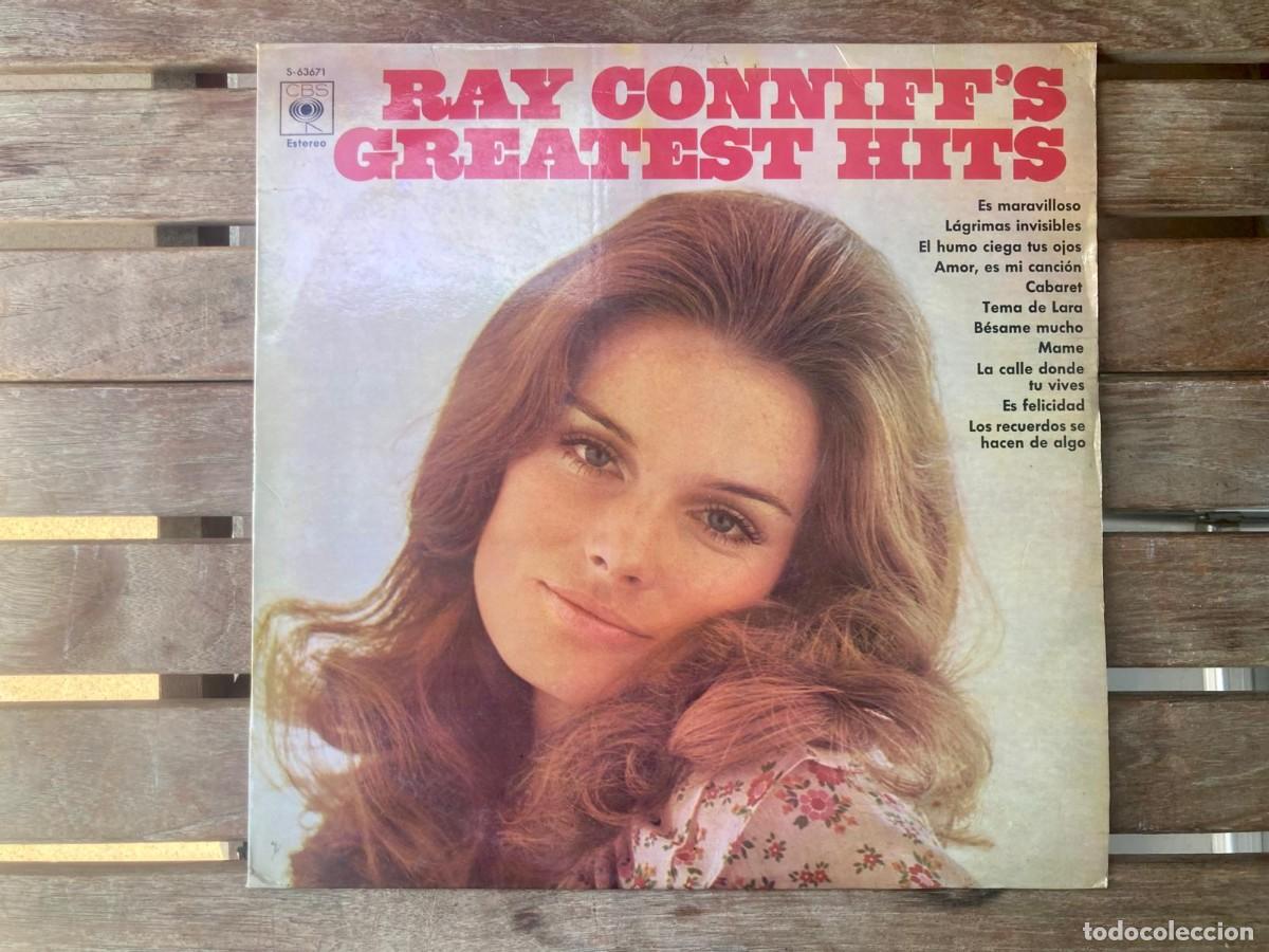Discos de vinilo: RAY CONNIFFS - GREATEST HITS - Foto 1