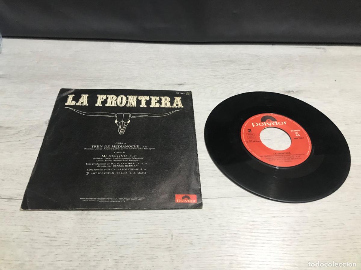Discos de vinilo: Lote de 4 singles la frontera - Foto 5