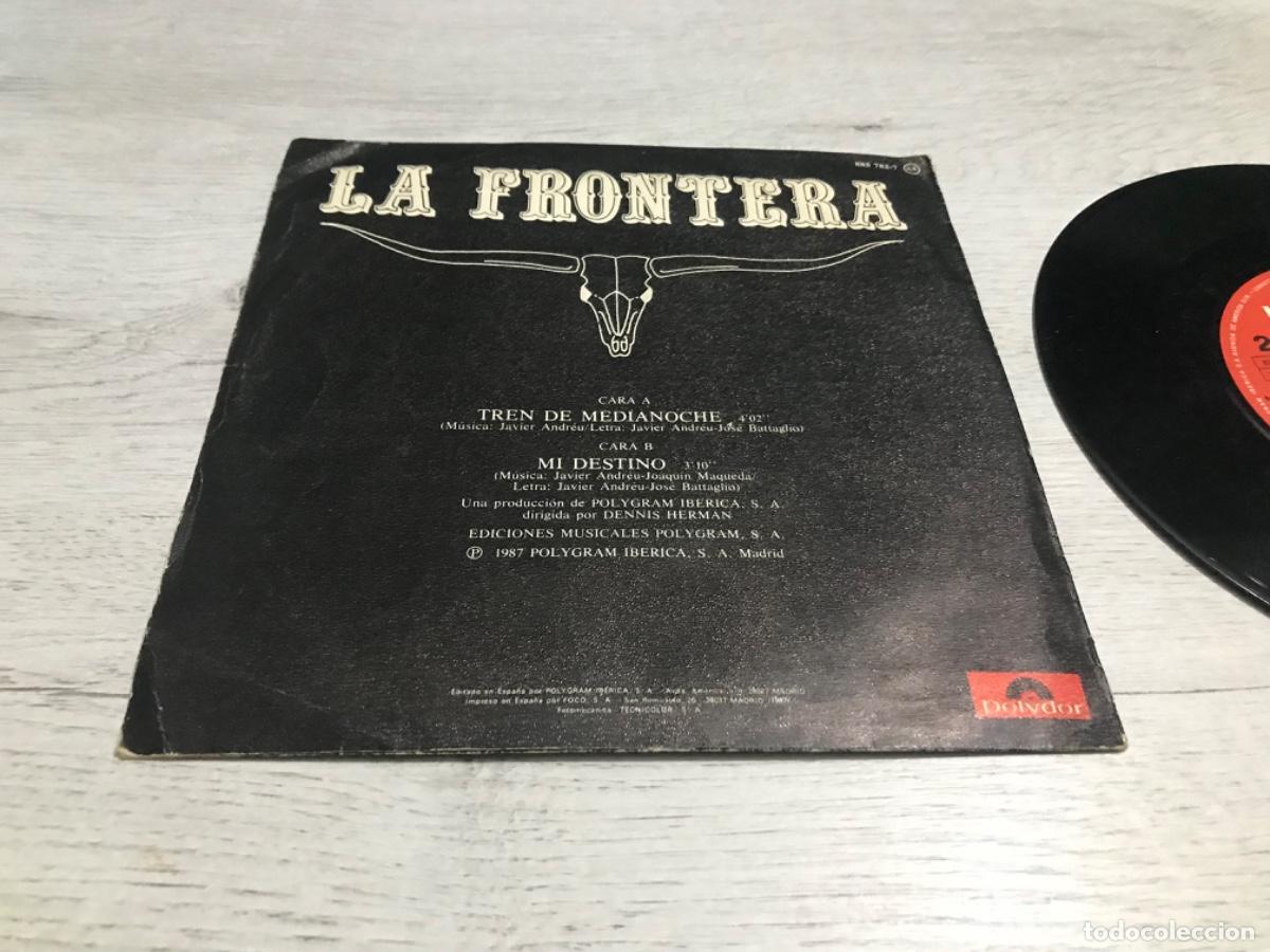 Discos de vinilo: Lote de 4 singles la frontera - Foto 6