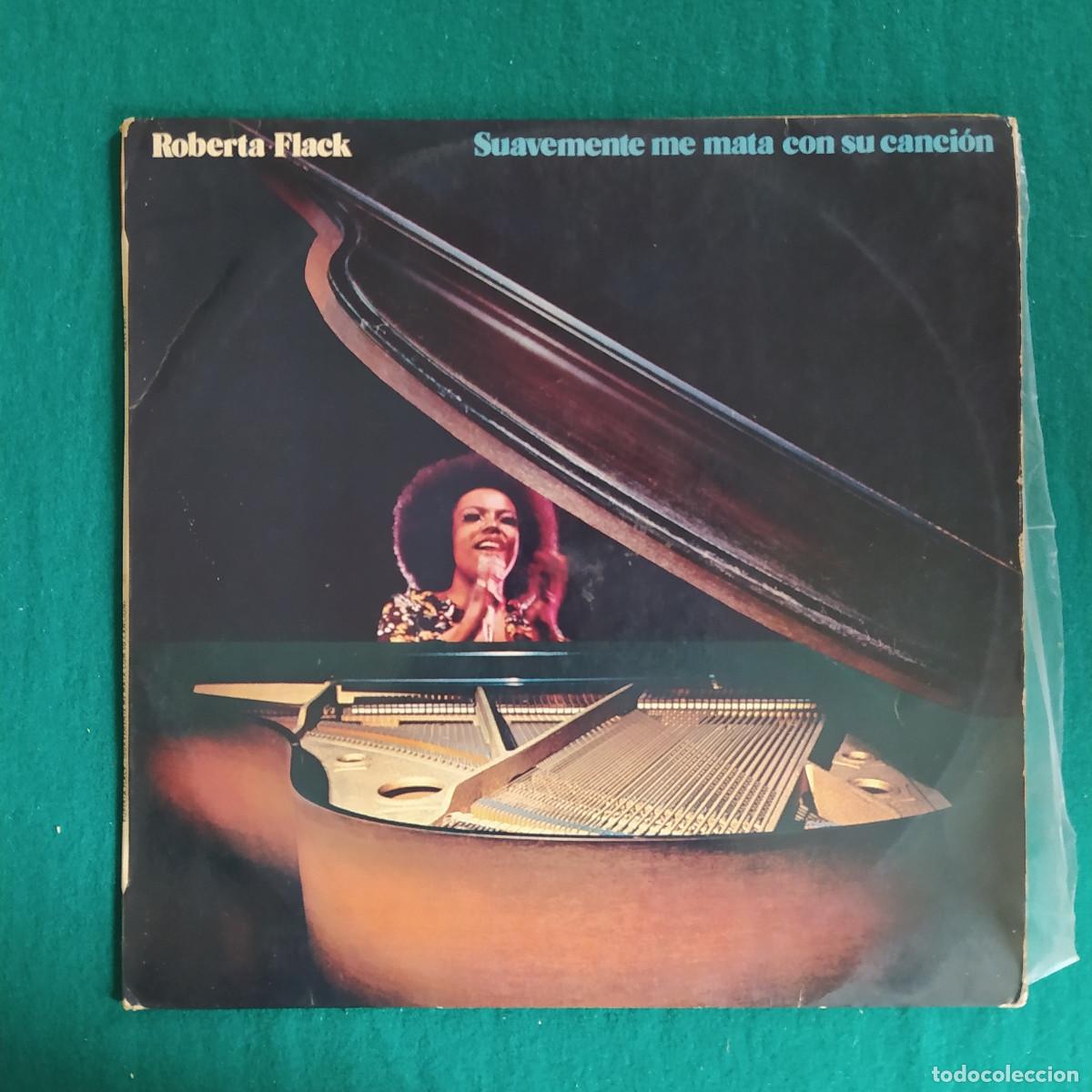 Discos de vinilo: Roberta Flack &ndash; Suavemente Me Mata Con Su Canci&oacute;n - Foto 1