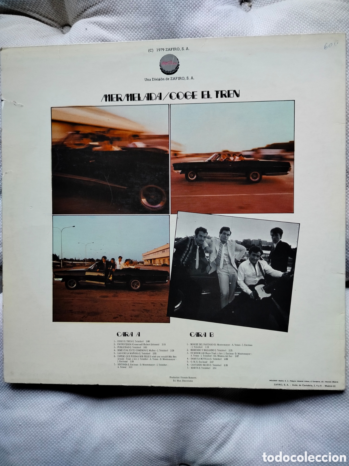 Discos de vinilo: Mermelada LP Coge el Tren - Foto 2