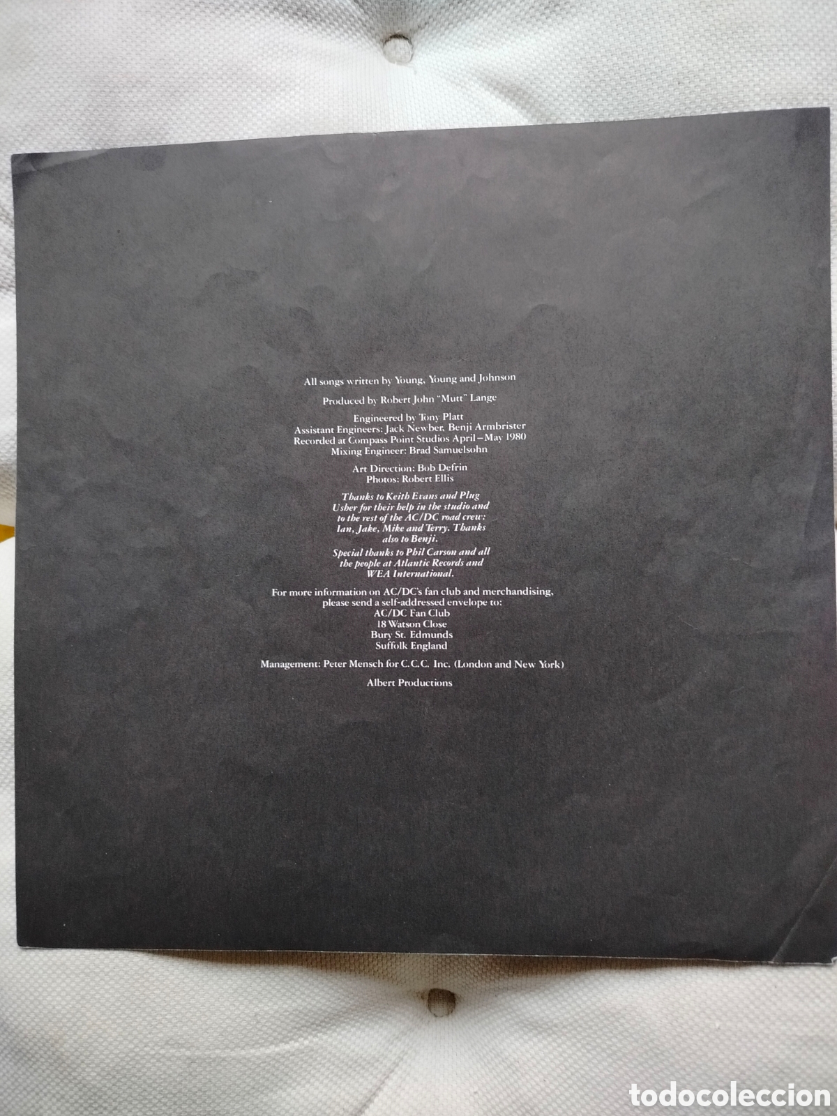 Discos de vinilo: AC/DC LP Back in Black - Foto 4