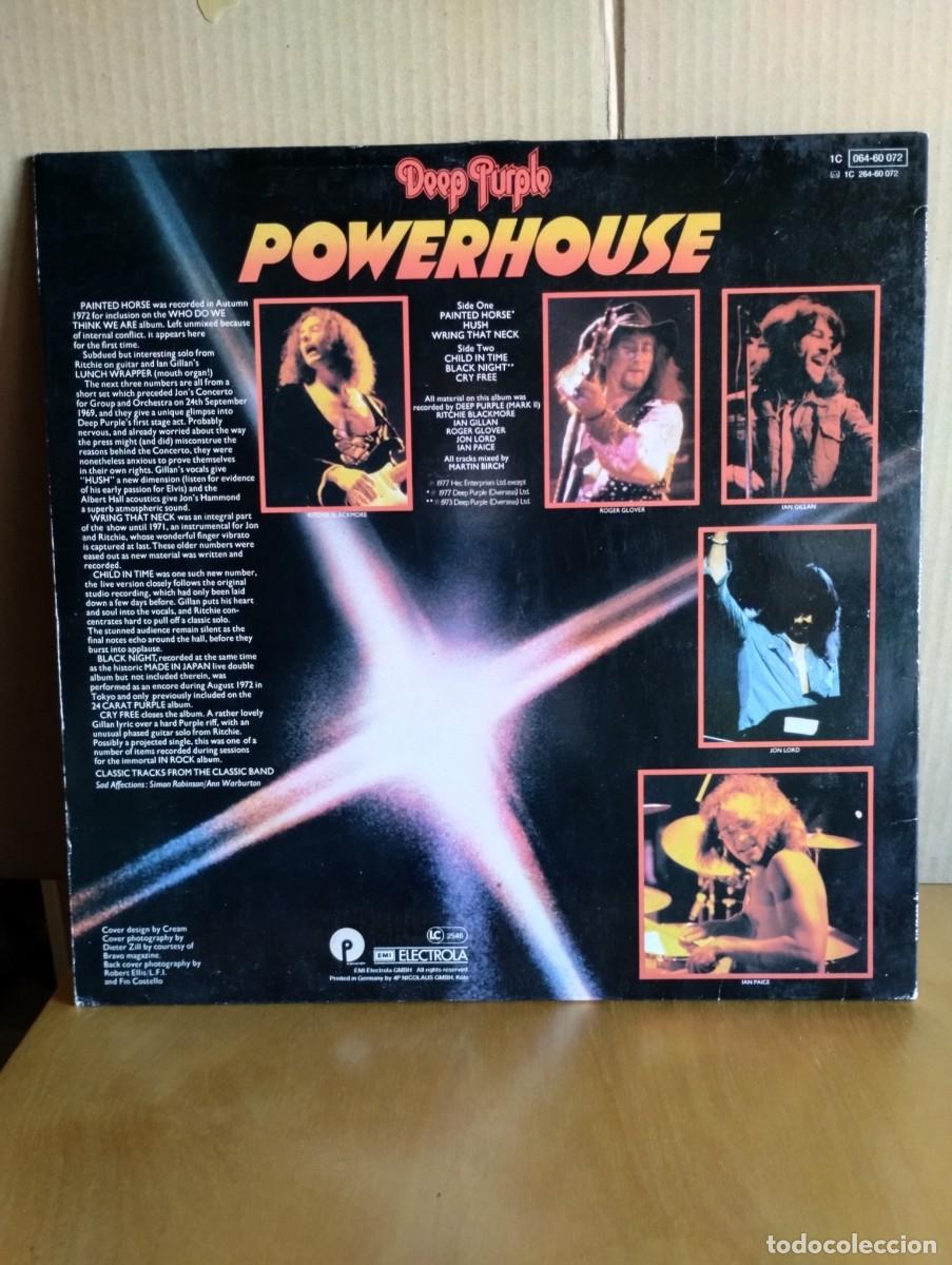 Discos de vinilo: DEEP PURPLE ------ POWERHOUSE - Foto 2