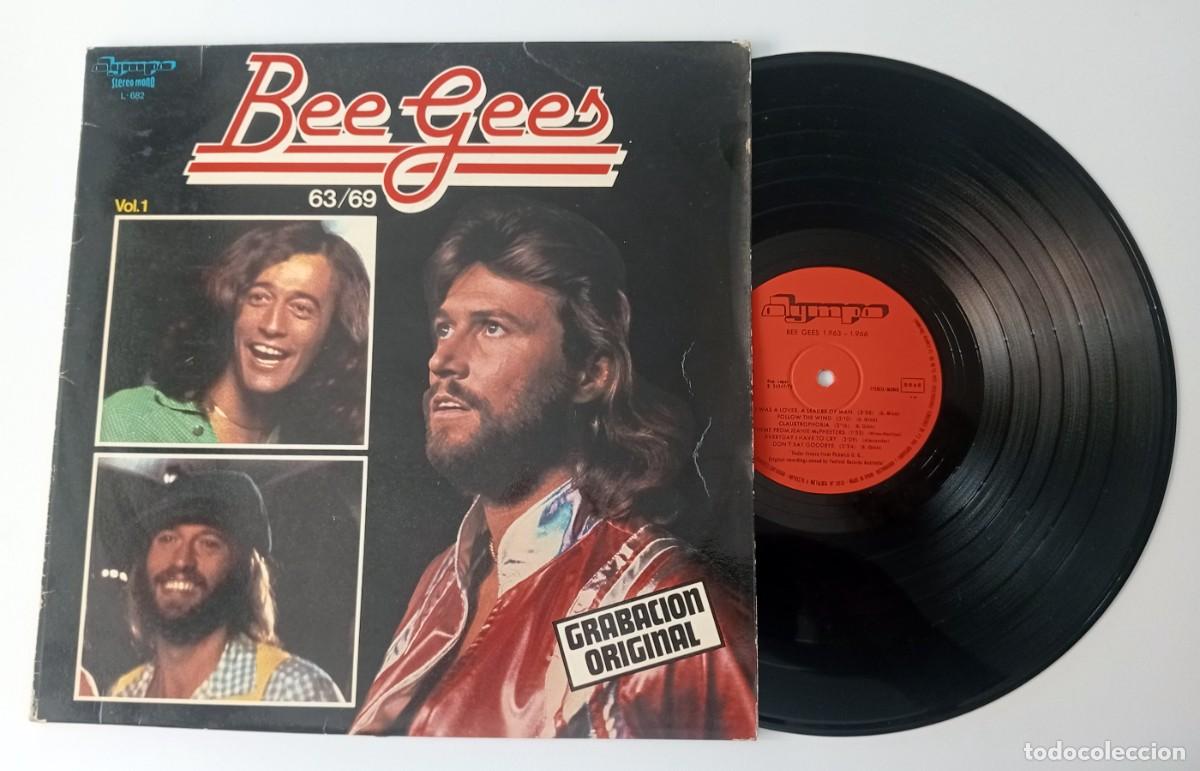 Discos de vinilo: LP BEE GEES - 63/69 VOL 1 - Foto 1