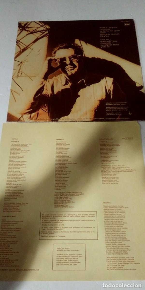 Discos de vinilo: Vinilo LP Javier Bergia - Foto 2