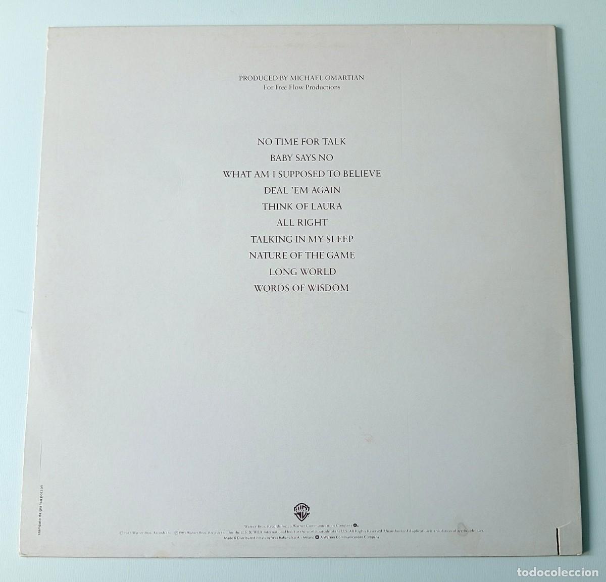 Discos de vinilo: LP CHRISTOPHER CROSS - ANOTHER PAGE - Foto 2