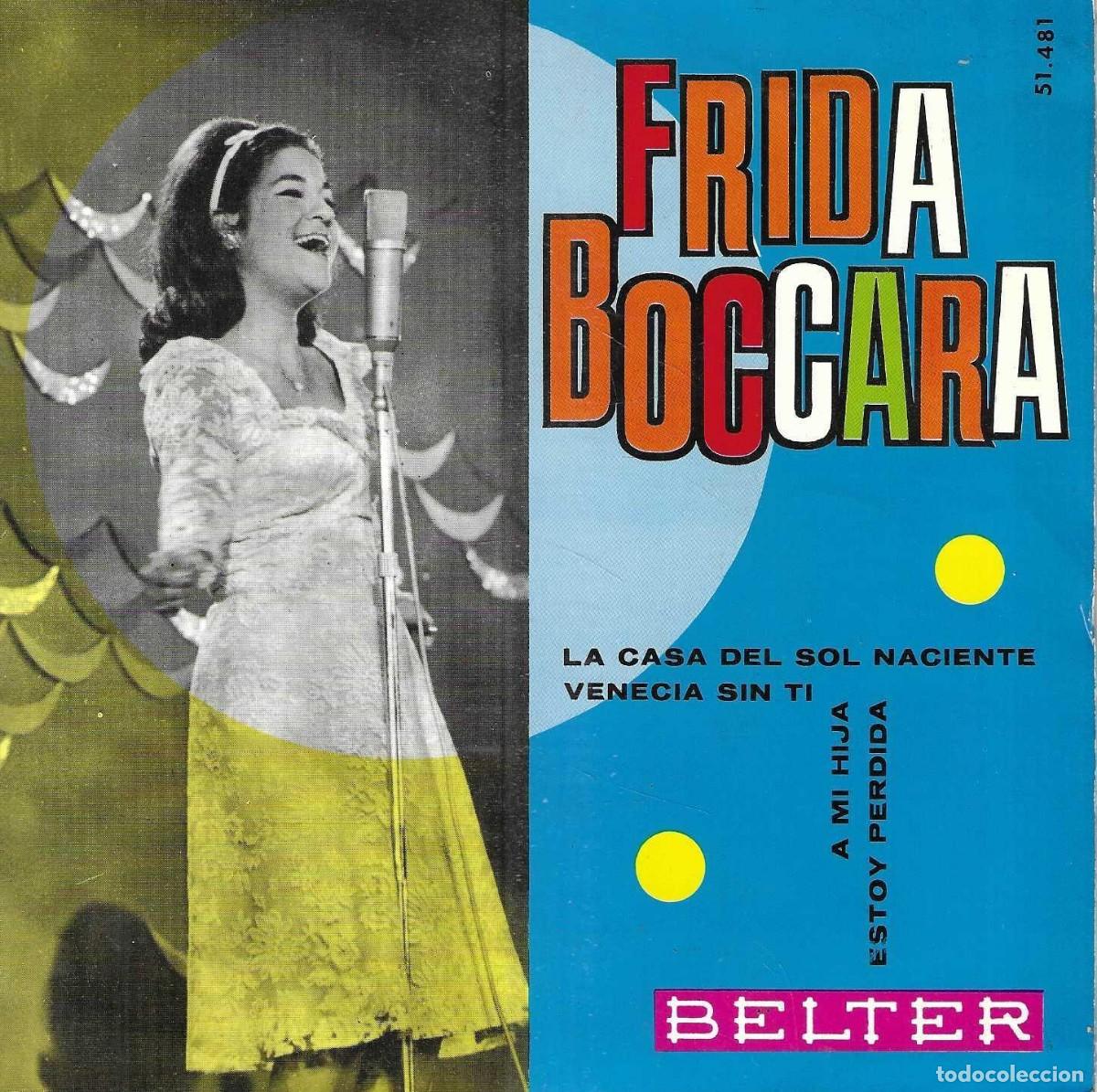 Discos de vinilo: FRIDA BOCCARA - LA CASA DEL SOL NACIENTE +3 - BELTER 1965 - Foto 1