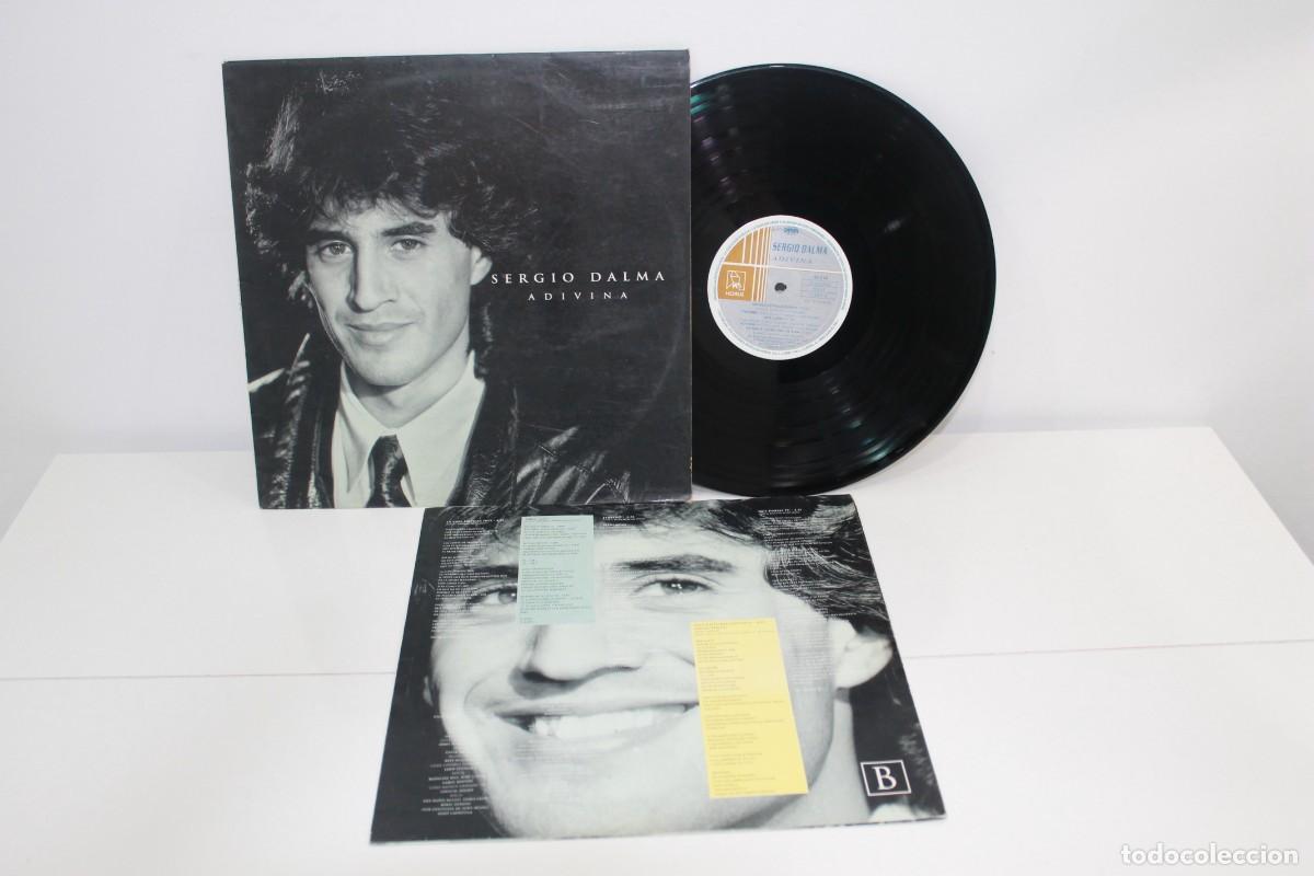 Discos de vinilo: SERGIO DALMA ADIVINA MADE IN SPAIN 1992 CON INSERT - Foto 1