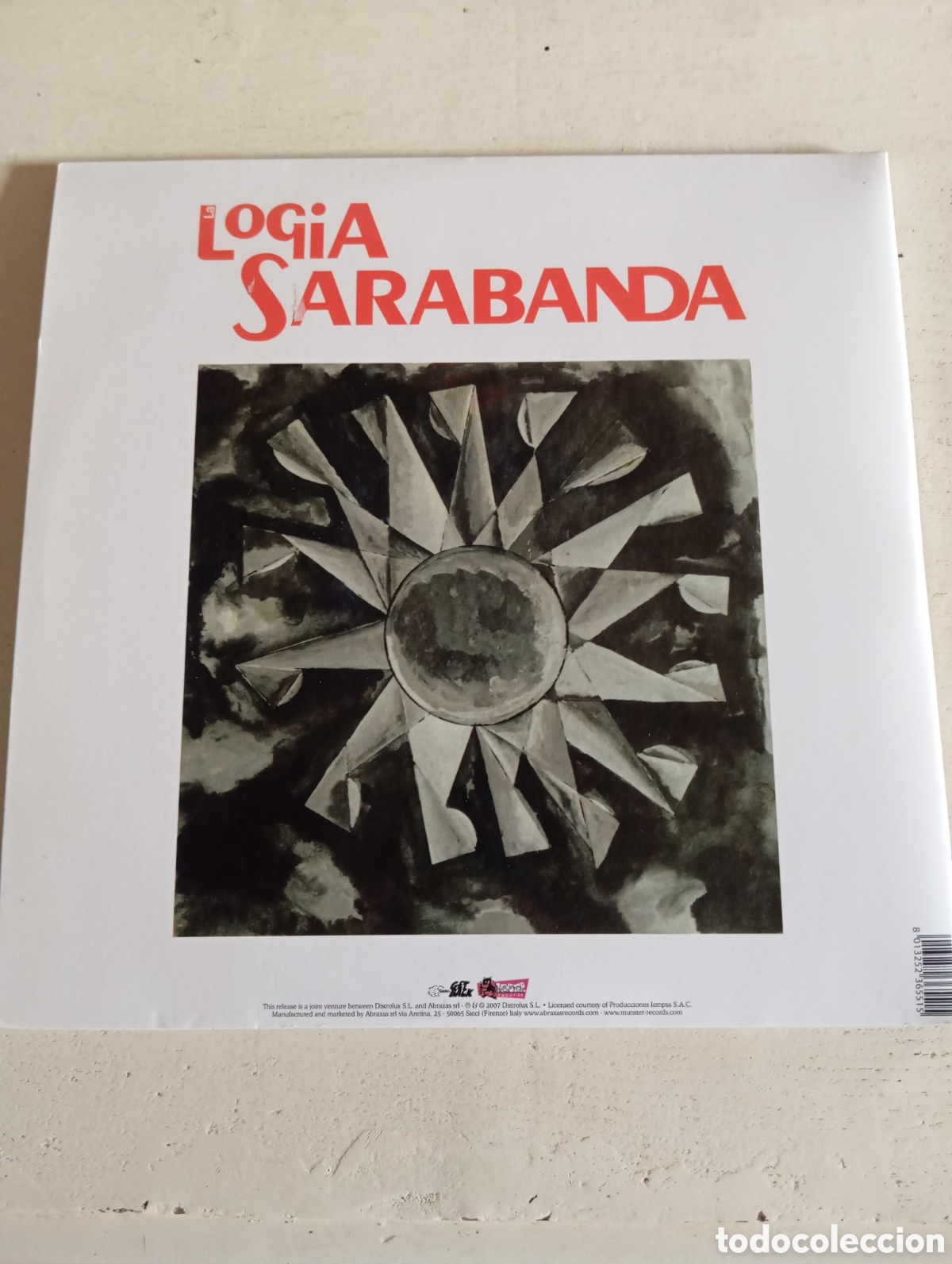 Discos de vinilo: LA LOGIA SARABANDA - GET BACK - MUNSTER RECORDS - 2007 - Foto 11