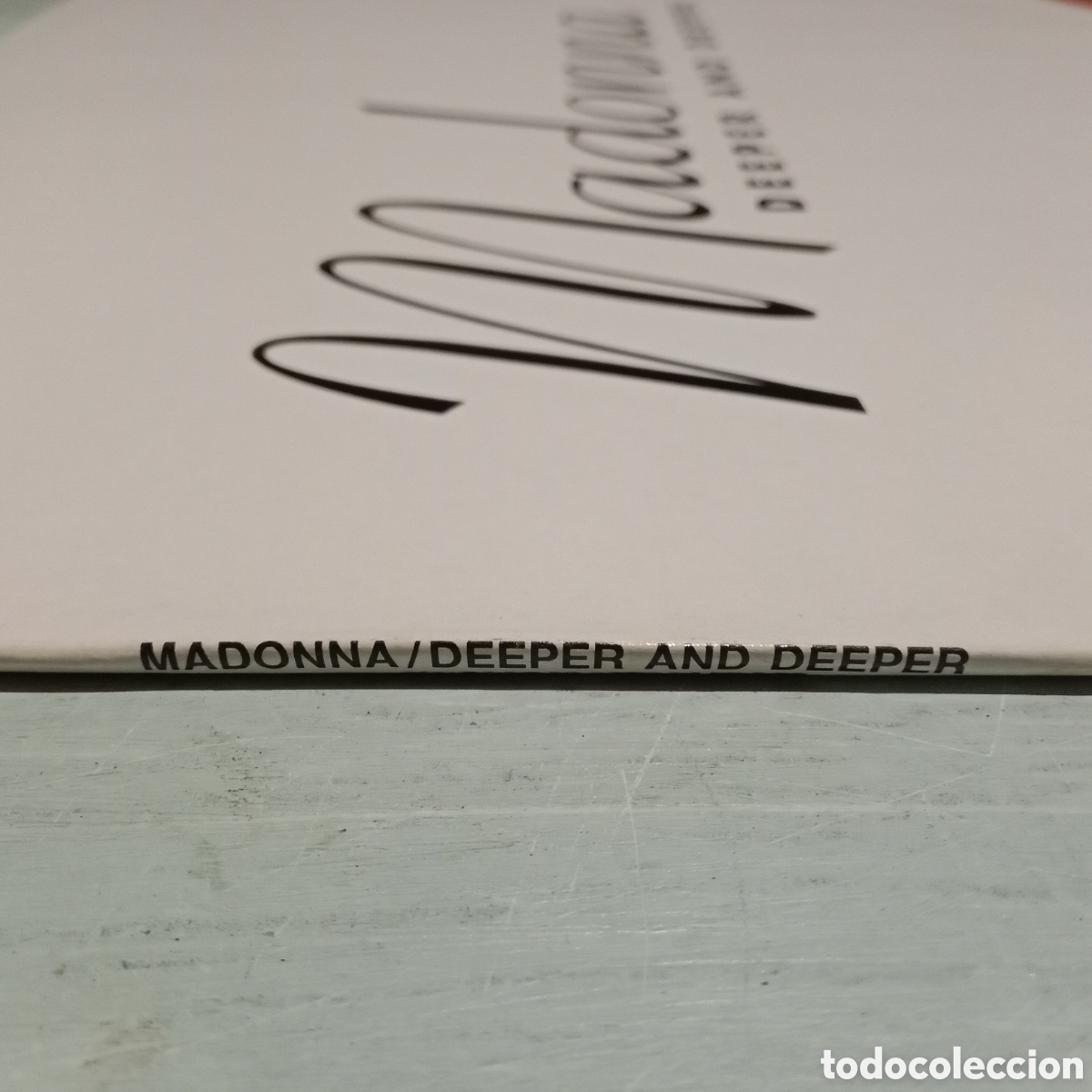 Discos de vinilo: MADONNA - DEEPER AND DEEPER - VINILO 12&rdquo; - Foto 3