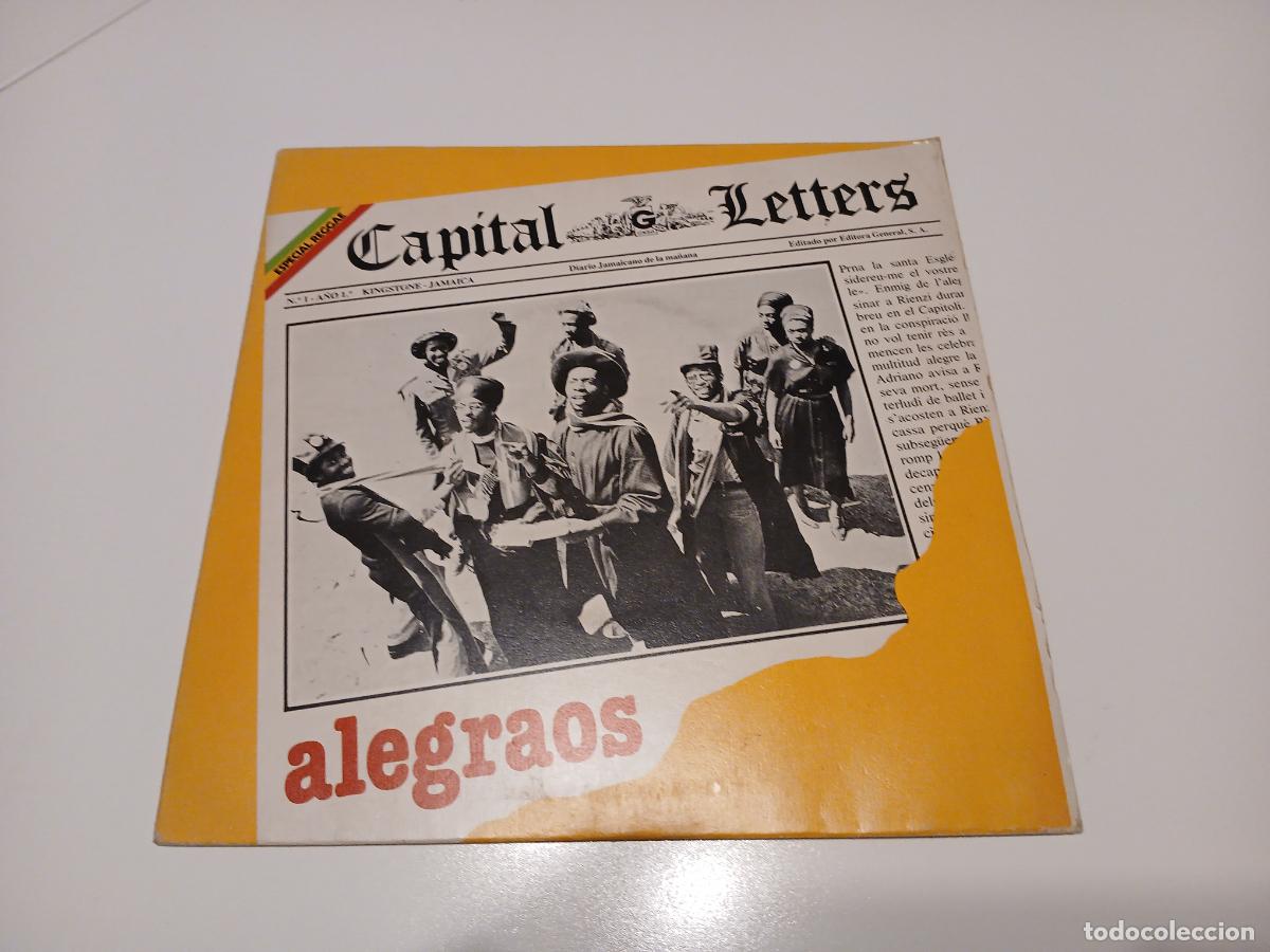 Discos de vinilo: Capital Letters &ndash; Alegraos- (1980) single 7&rdquo; - Foto 1