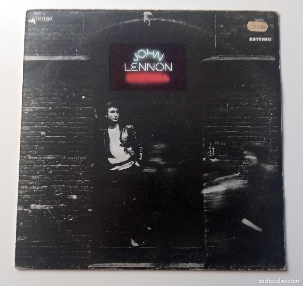 Discos de vinilo: LP JOHN LENNON - ROCK&acute;N&acute;ROLL - Foto 1