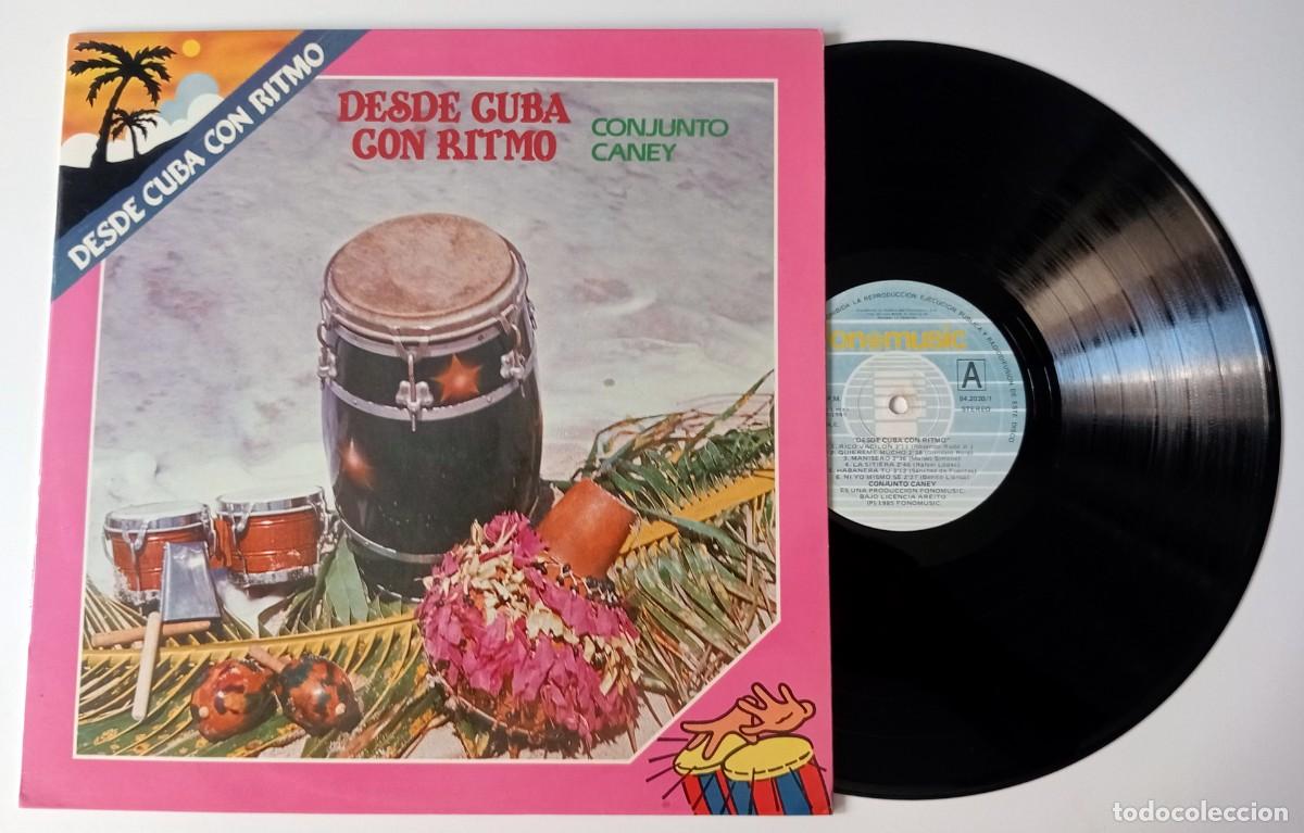 Discos de vinilo: LP CONJUNTO CANEY - DESDE CUBA CON RITMO - Foto 1