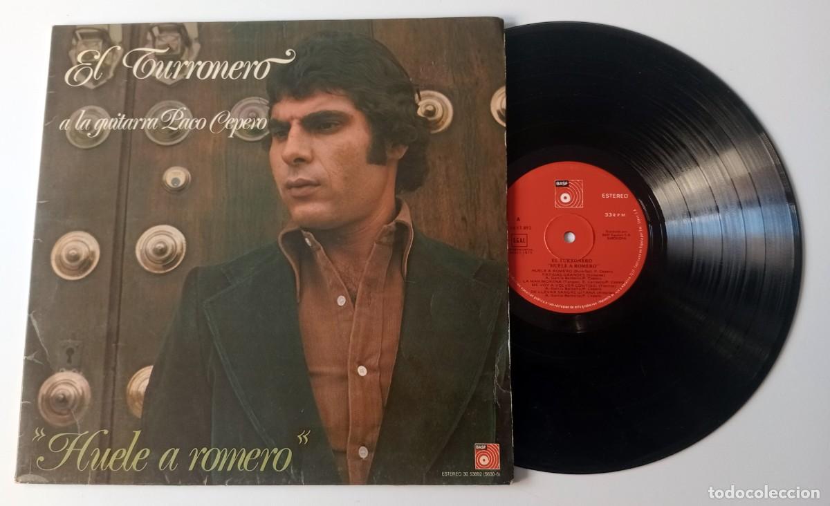 Discos de vinilo: LP EL TURRONERO - HUELE A ROMERO - Foto 1