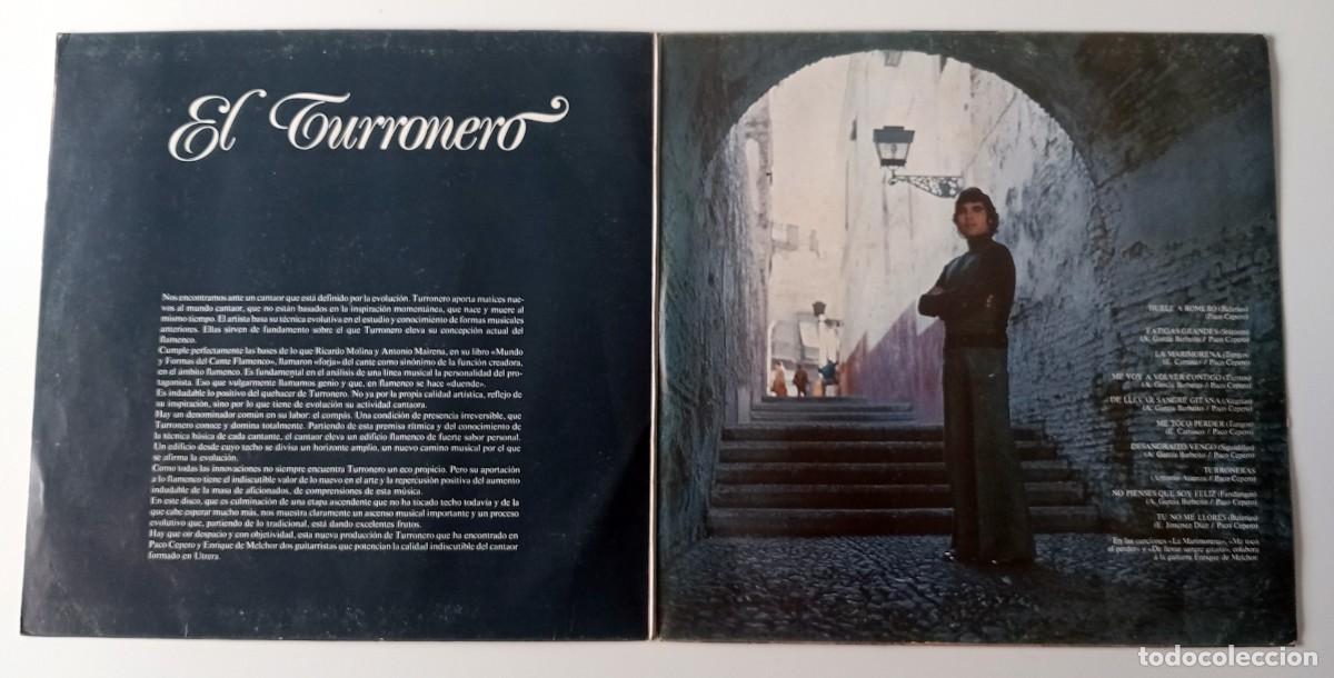 Discos de vinilo: LP EL TURRONERO - HUELE A ROMERO - Foto 3
