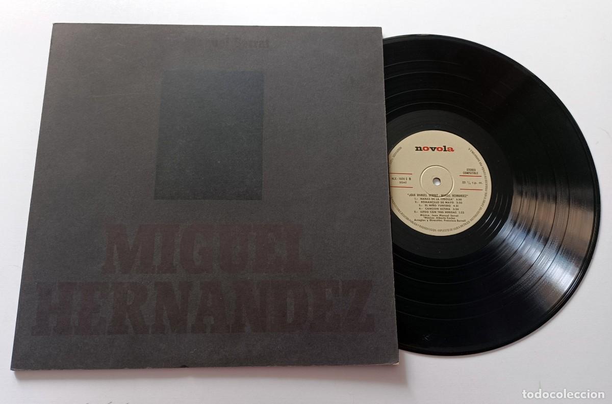 Discos de vinilo: LP JOAN MANUEL SERRAT - MIGUEL HERN&Aacute;NDEZ - Foto 1