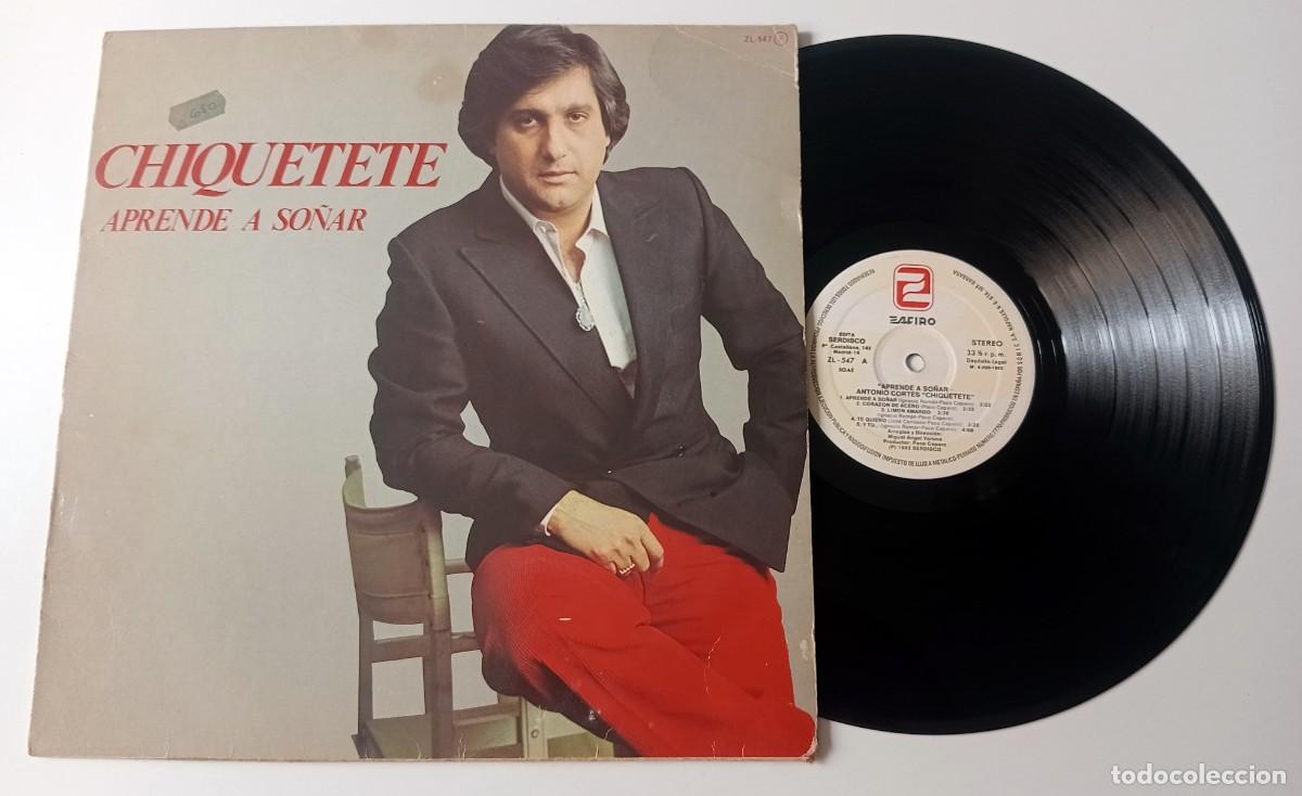 Discos de vinilo: LP CHIQUETETE - APRENDE A SO&Ntilde;AR - Foto 1