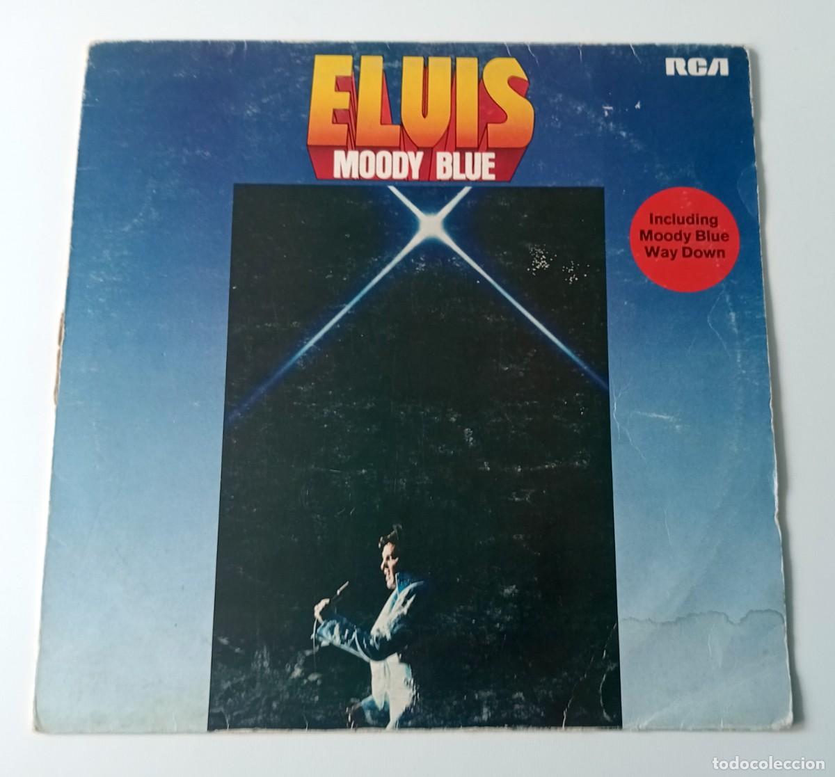 Discos de vinilo: LP ELVIS PRESLEY - MOODY BLUE - Foto 1