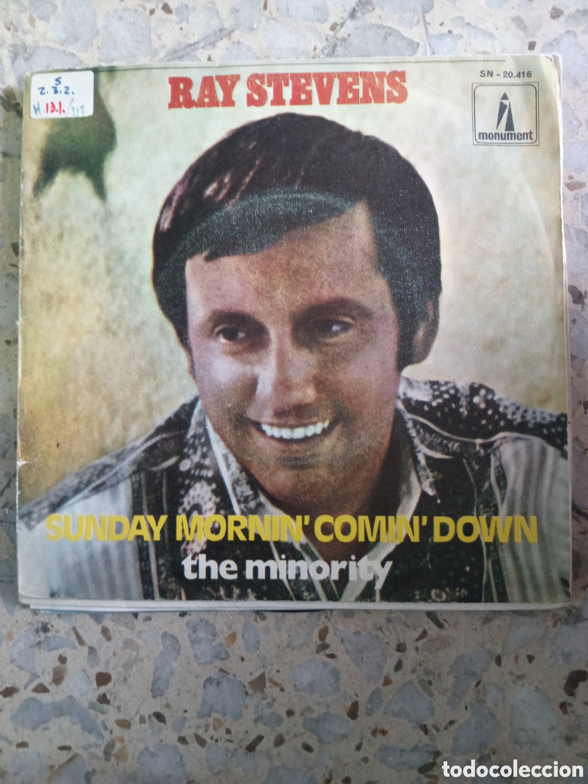 Discos de vinilo: SGL RAY STEVENS SUNDAY MORNIN COMIN DOWN 1970 - Foto 1