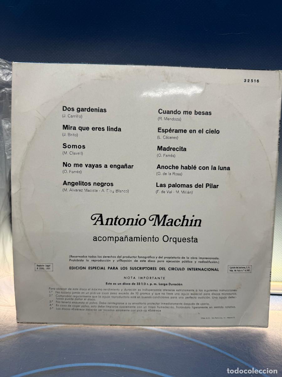 Discos de vinilo: Disco LP Antonio Machin - Foto 3