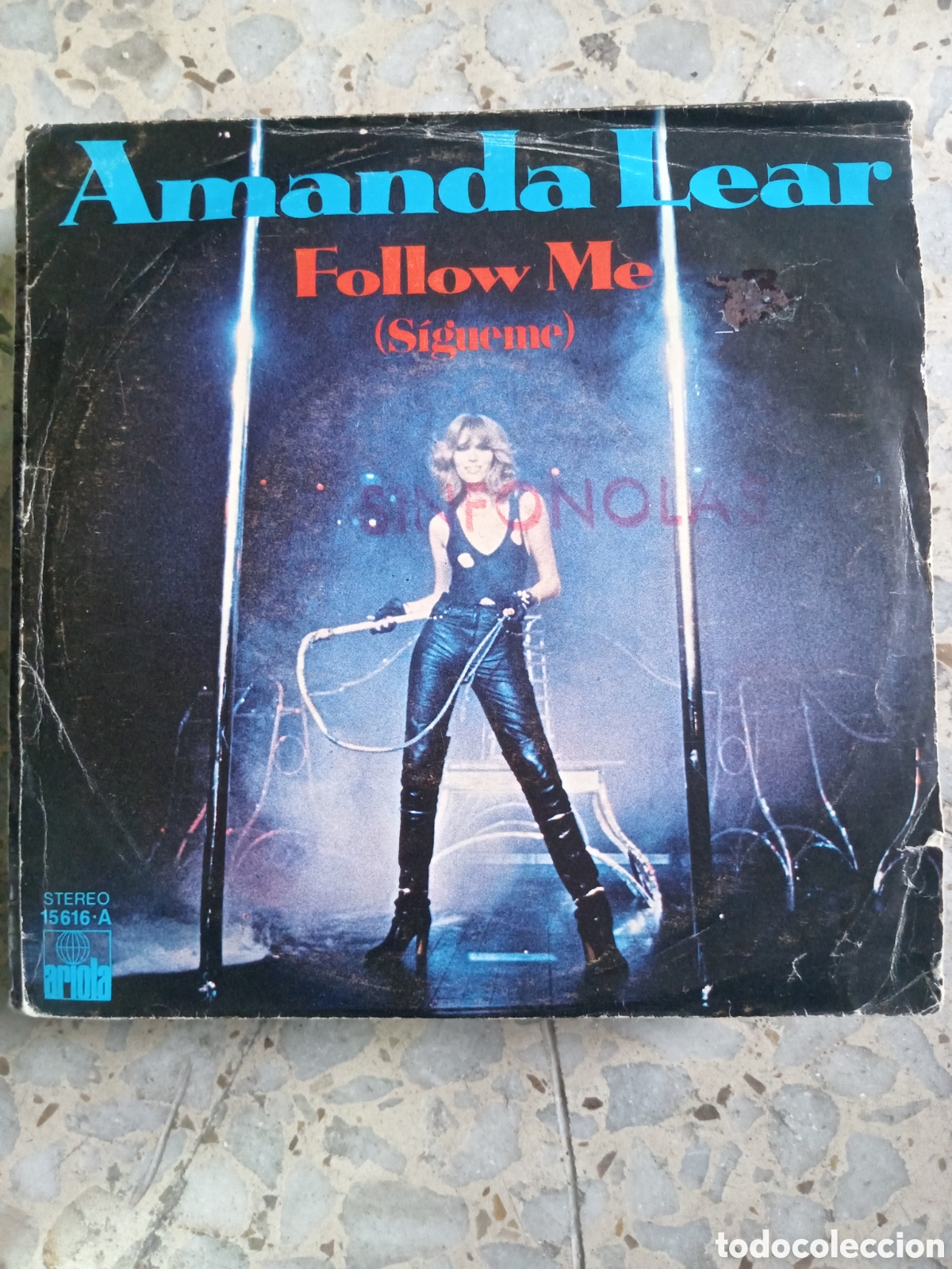 Discos de vinilo: SGL AMANDA LEAR FOLLOW ME 1978 - Foto 1