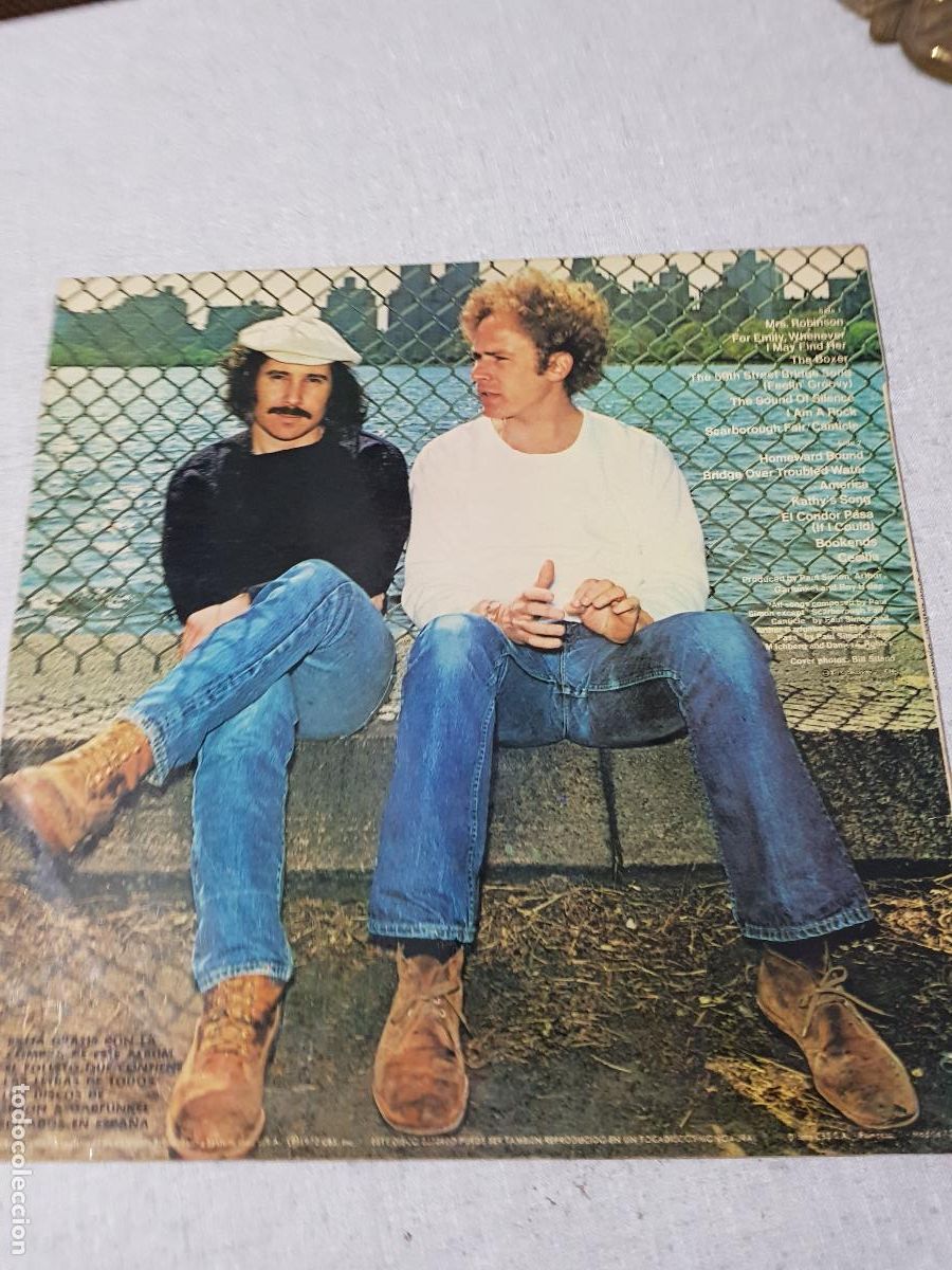 Discos de vinilo: SIMON AND GARFUNKELS GREATESST HITS - Foto 3