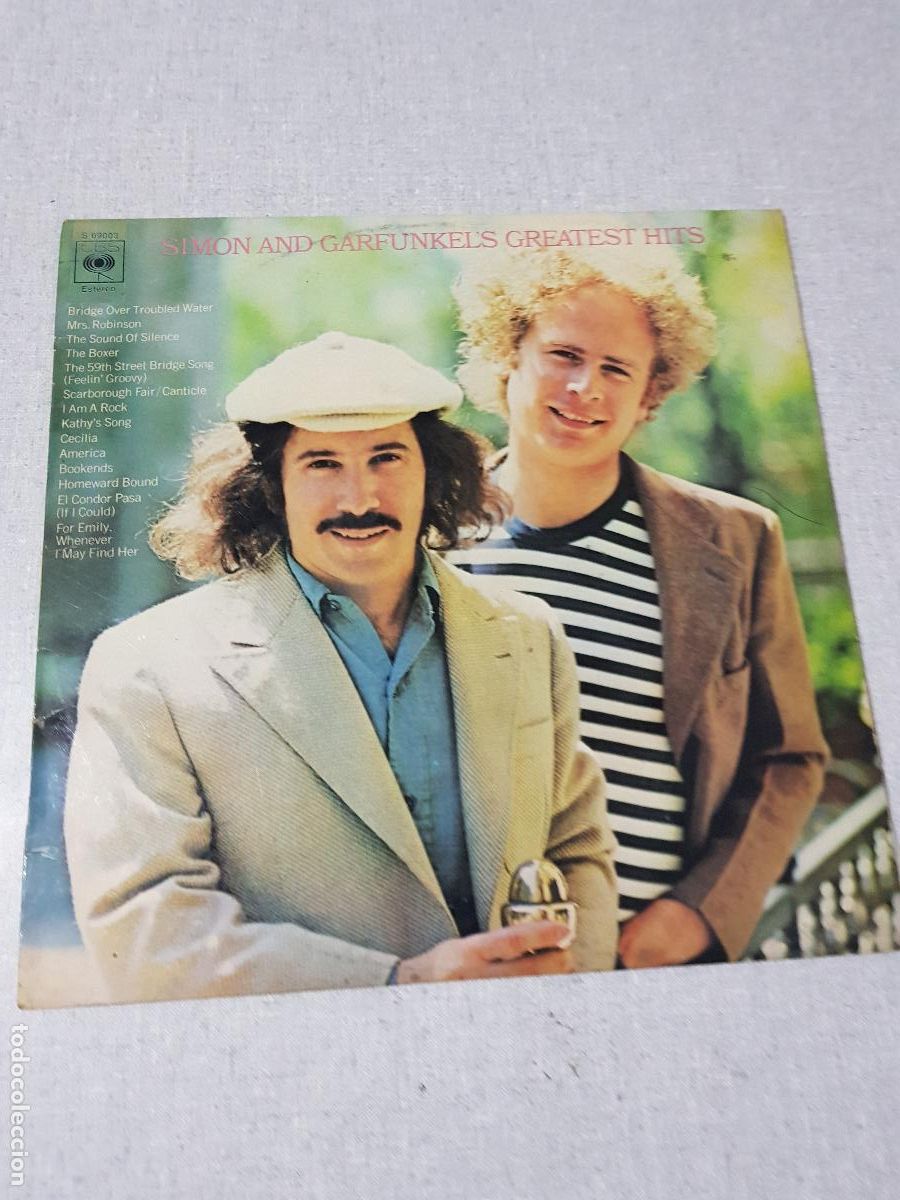 Discos de vinilo: SIMON AND GARFUNKELS GREATESST HITS - Foto 1