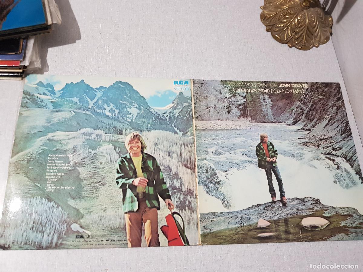 Discos de vinilo: JOHN DENVER ,ROCKY MOUNTAIN HIGT - Foto 1