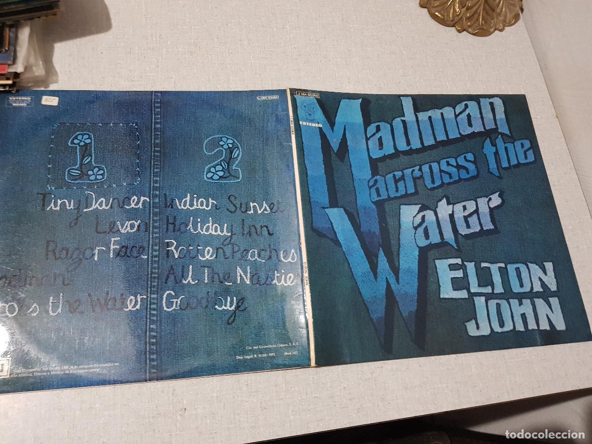 Discos de vinilo: ELTON JOHN ,MADAM ACROSS WATER - Foto 1