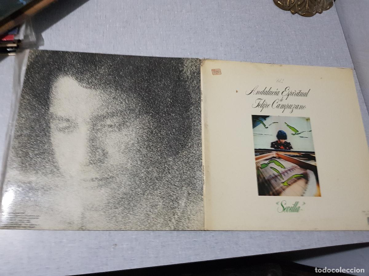Discos de vinilo: FELIPE CAMPUZANB ANDALUCIA ESPIRITUAL - Foto 1