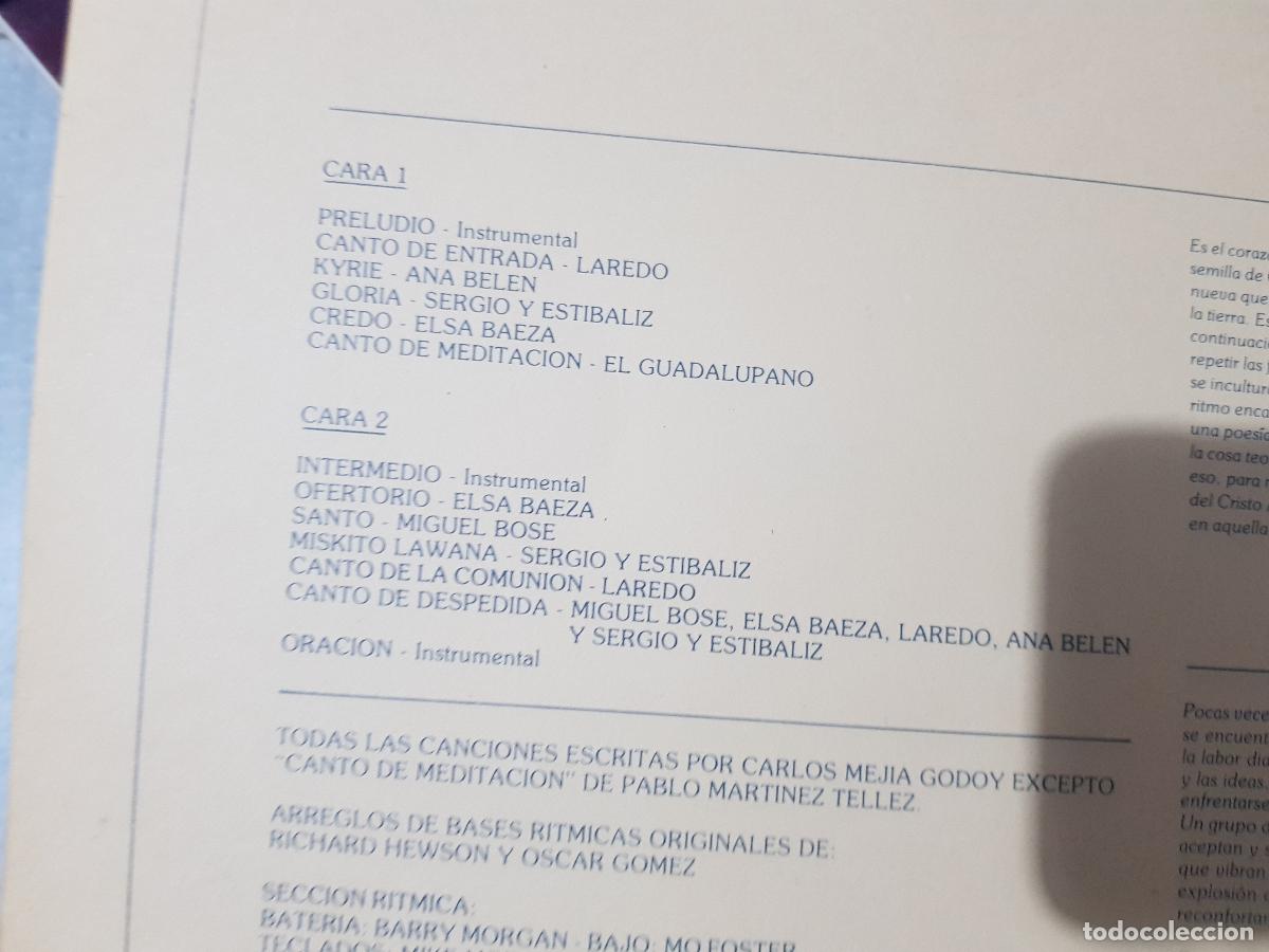 Discos de vinilo: LA MISA CAMPESITA,MIGUEL BOSE,ECT... - Foto 4