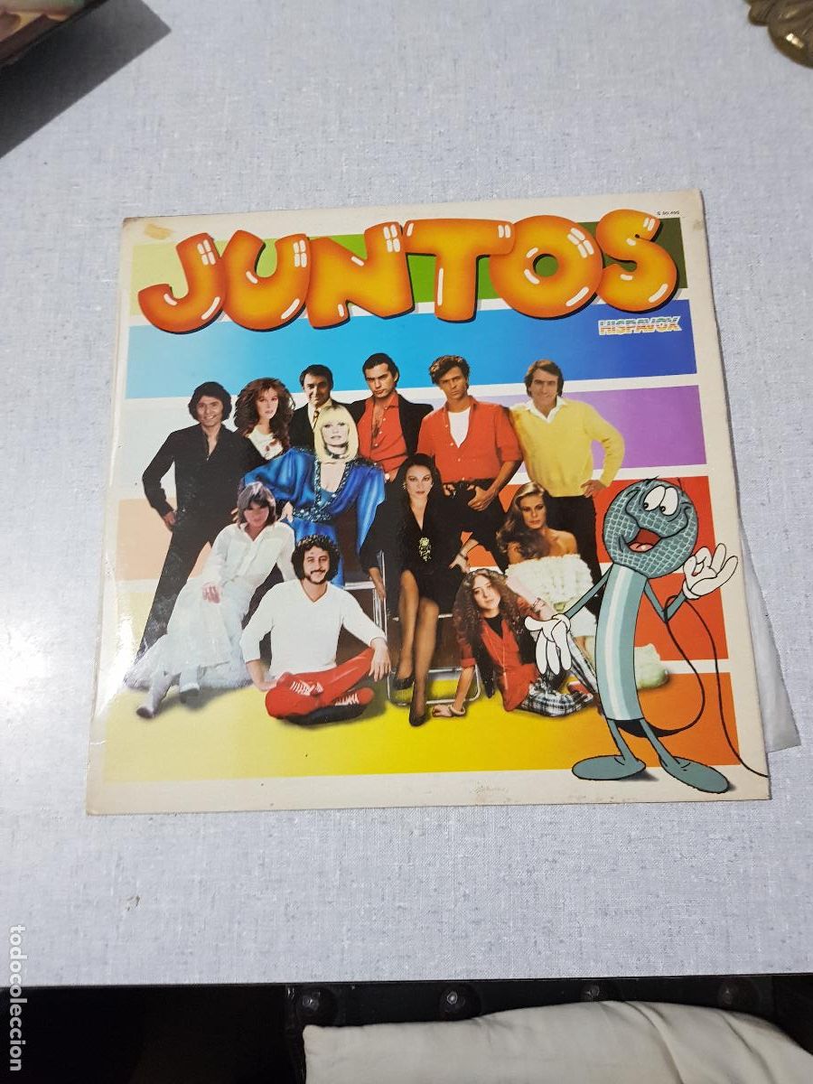 Discos de vinilo: JUNTOS HISPAVOX VARIOS CANTANTES - Foto 1